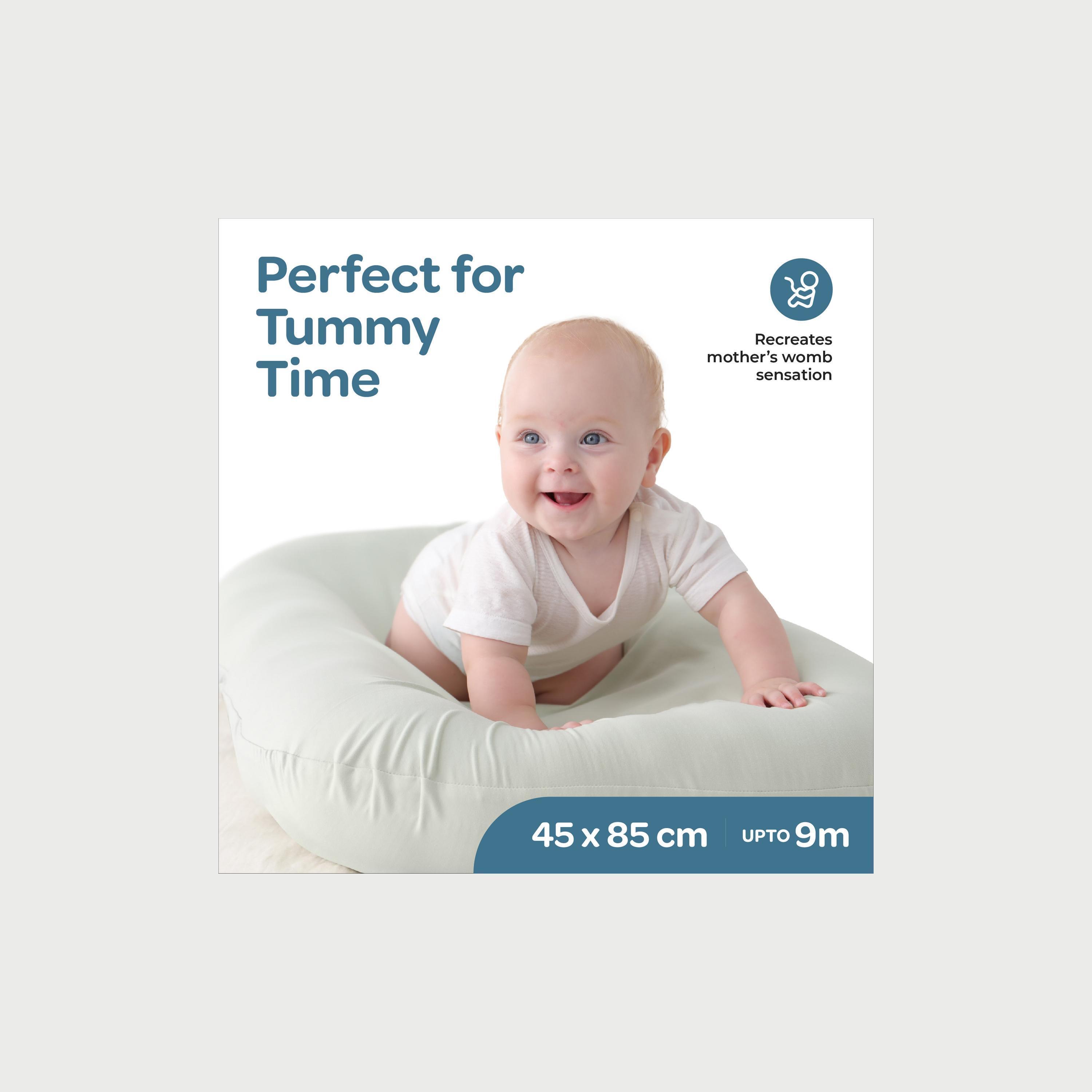 Moon Baby Lounger, Green (85x45)-baby-nursery-babybedding-image-2