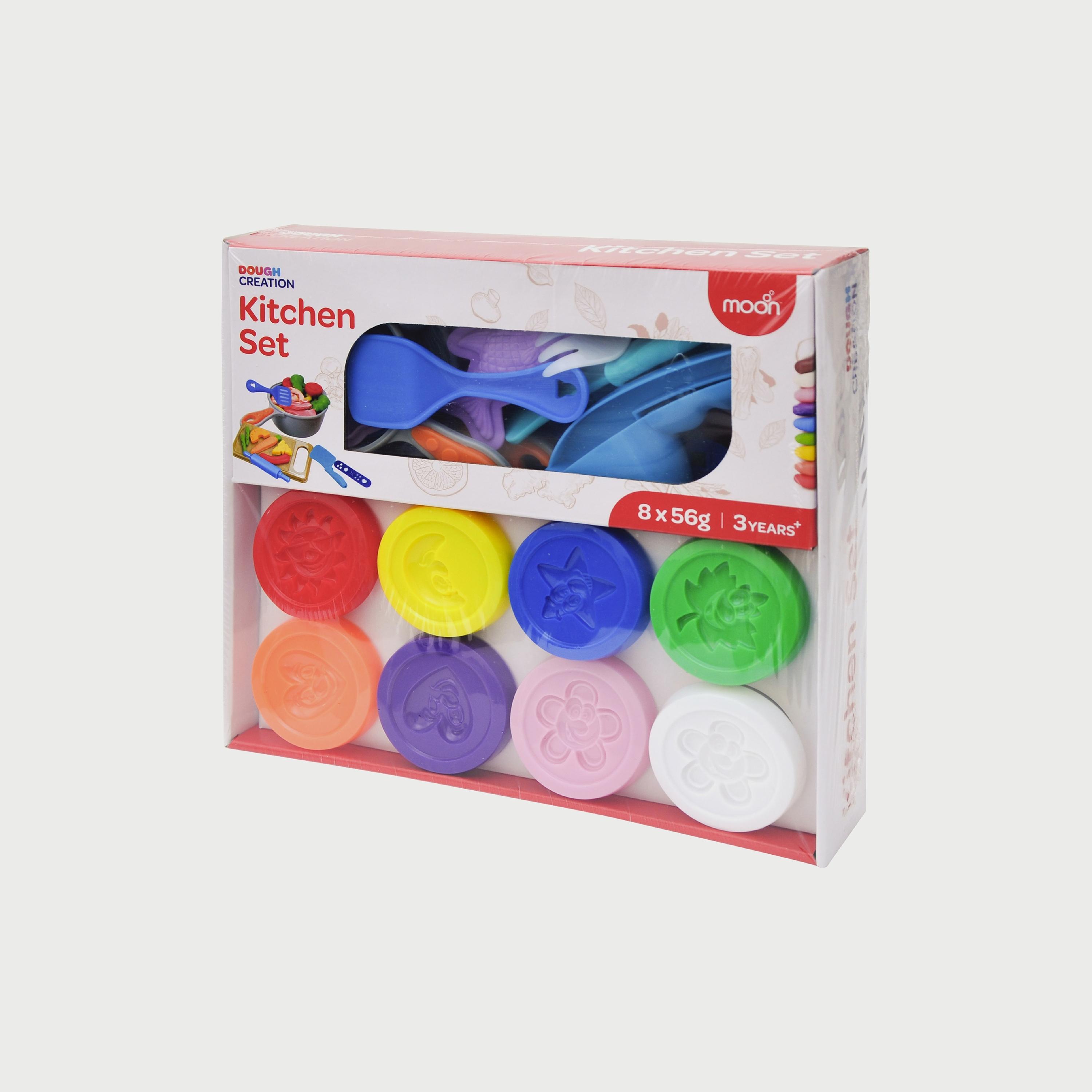 مجموعة المطبخ إبداعات العجين من موون، 8 قطع-toys-educational-doughtoys-image-1