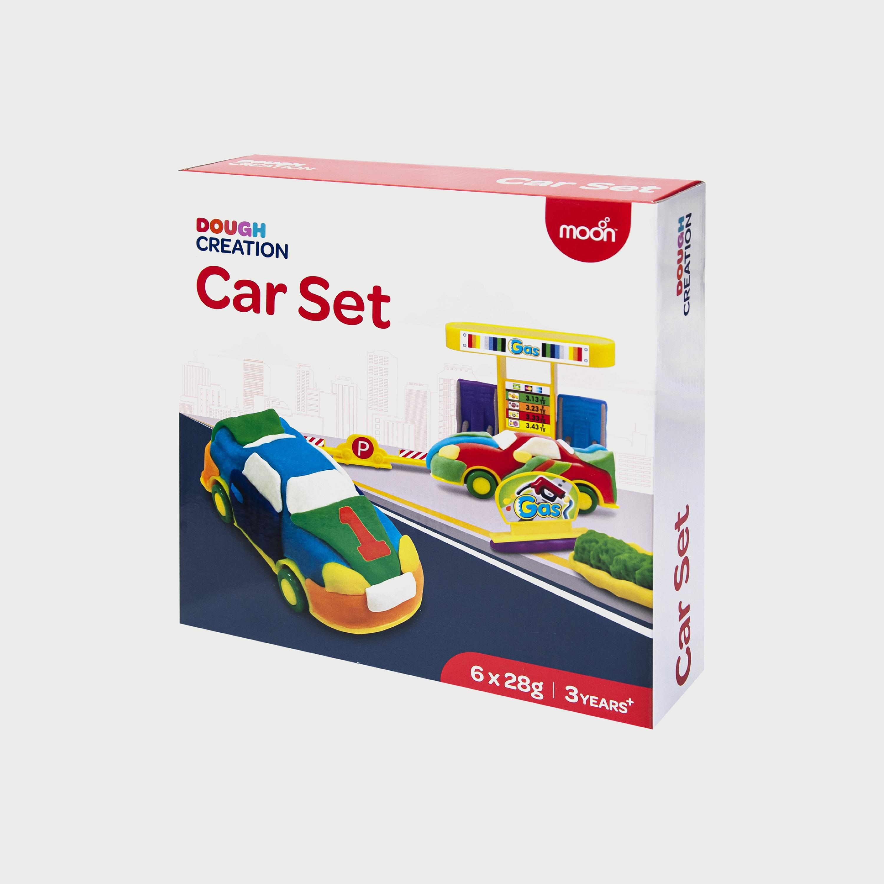 Moon 6-Piece Dough Creation Car Set-school-artsandcrafts-image-1