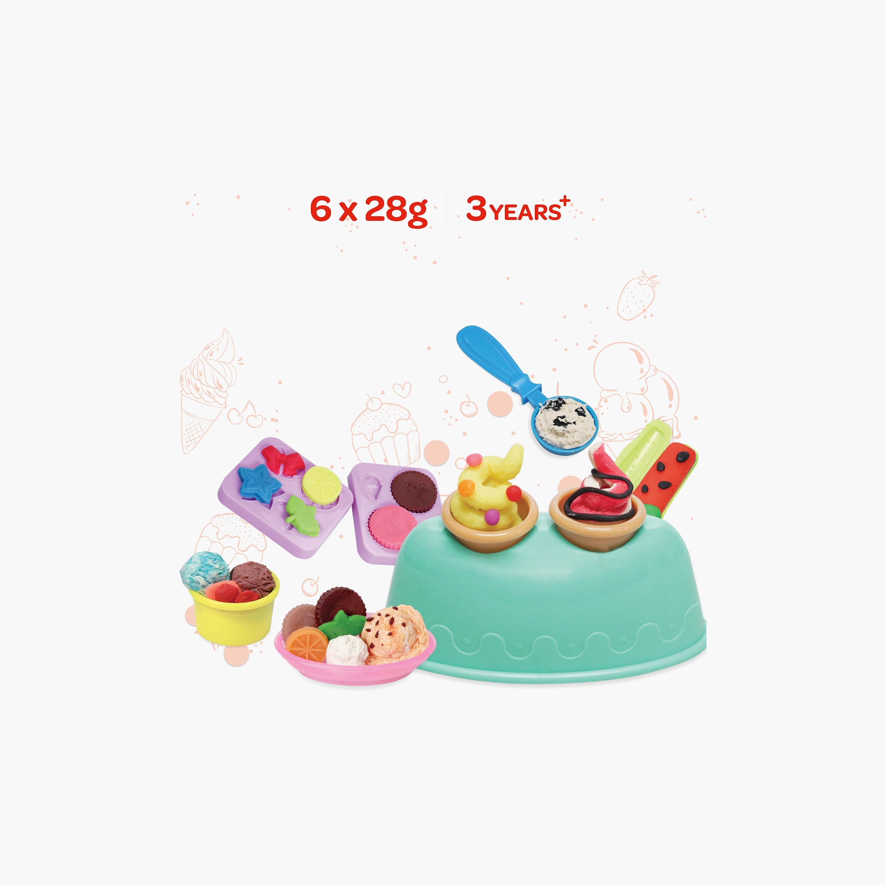 Moon 6-Piece Dough Creation Ice Cream Set-toys-educational-doughtoys-image-3