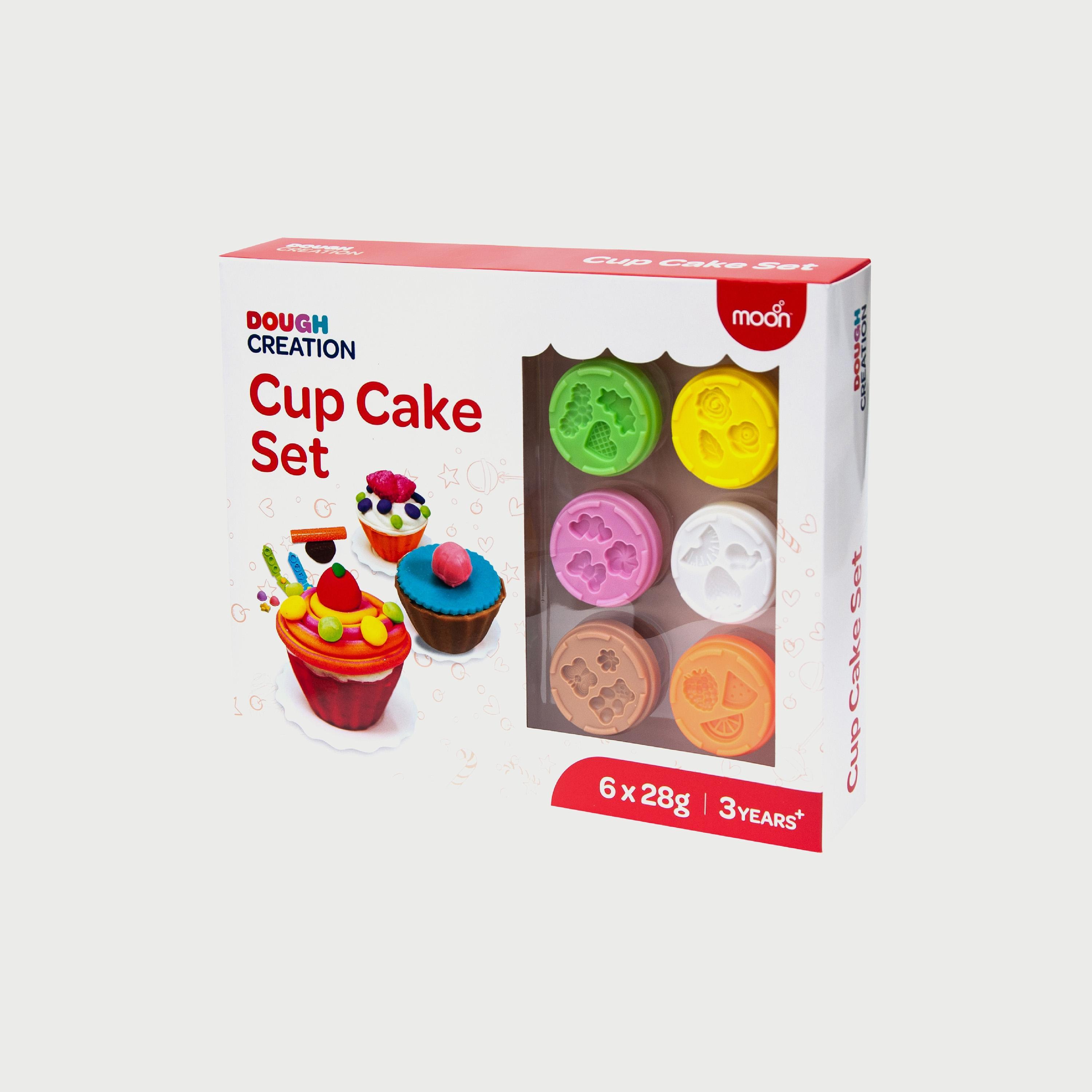 Moon 6-Piece Dough Creation Cup Cake Set-school-artsandcrafts-image-4