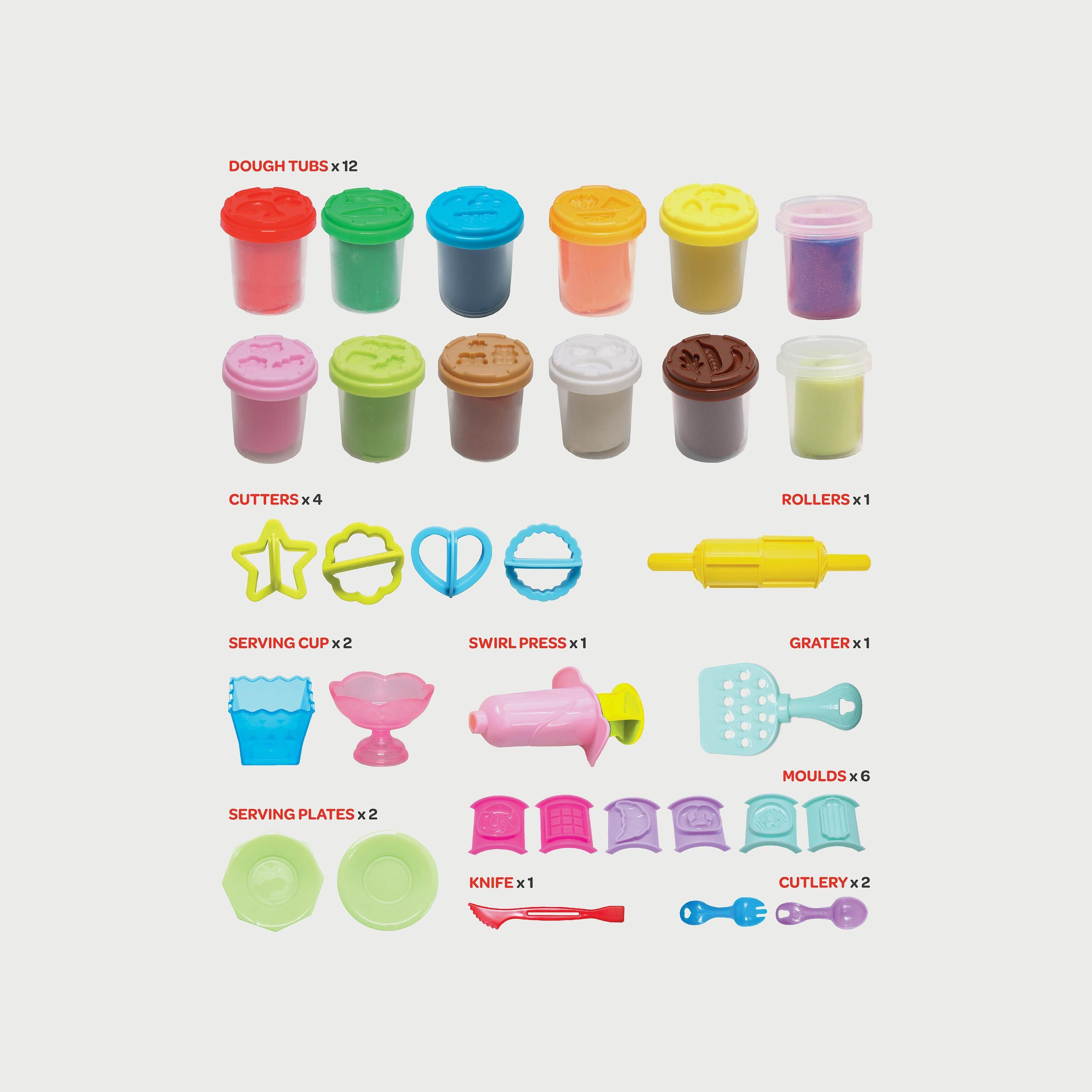 Moon 12-Piece Dough Creation Bakery Rolls-toys-educational-doughtoys-image-1