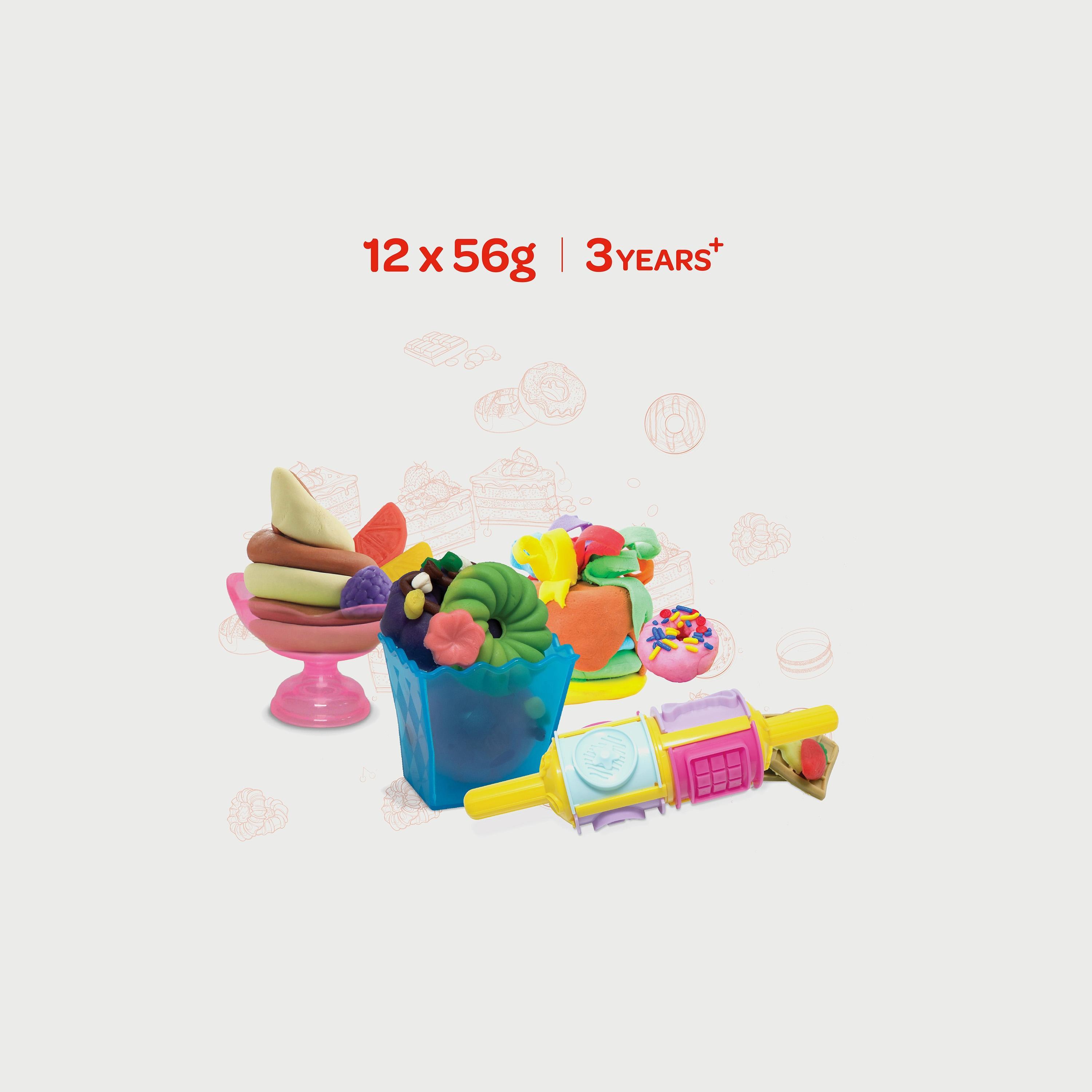 Moon 12-Piece Dough Creation Bakery Rolls-toys-educational-doughtoys-image-2