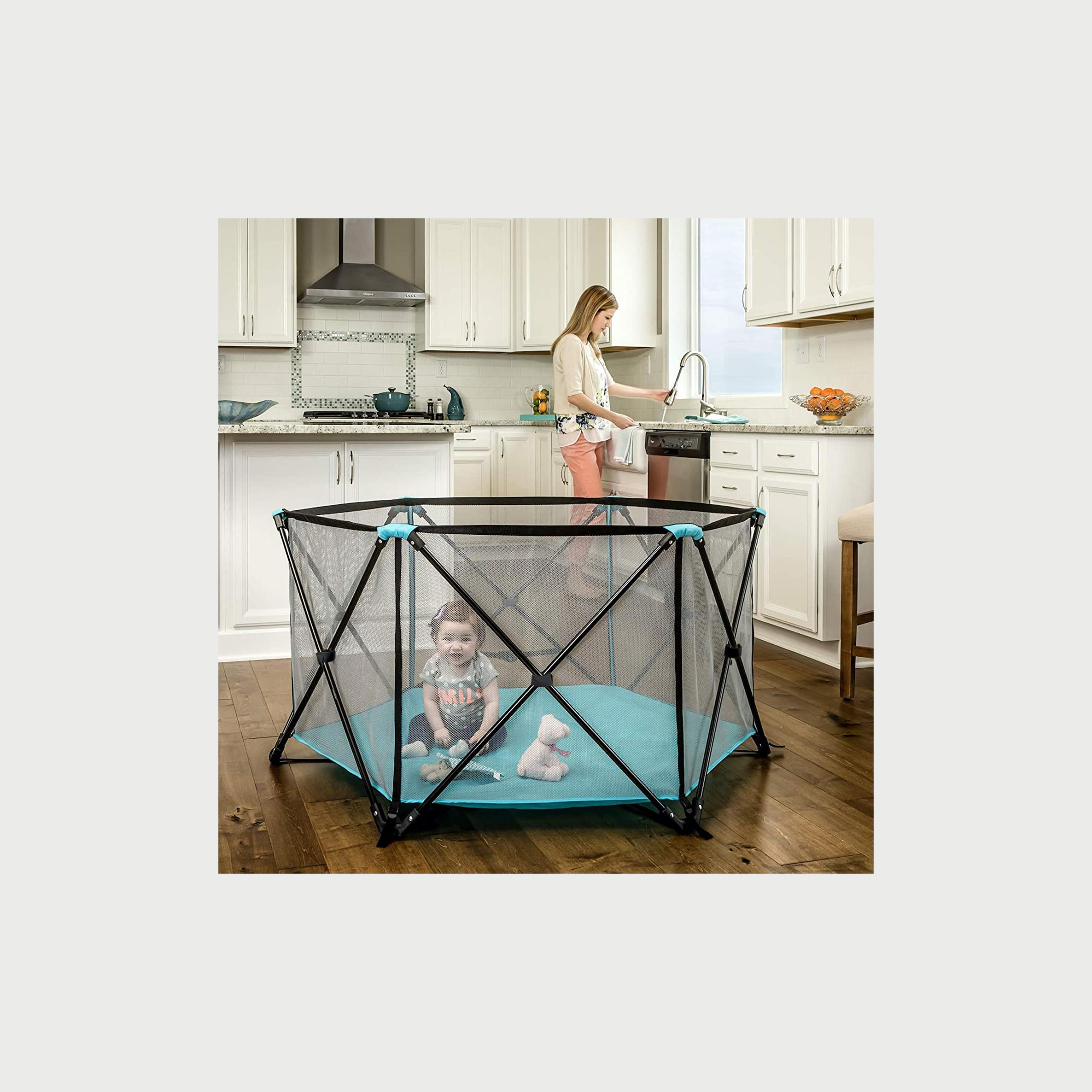 Regalo Six Panel My Play Portable Play Yard-baby-infantactivity-playpensandplaymats-image-3