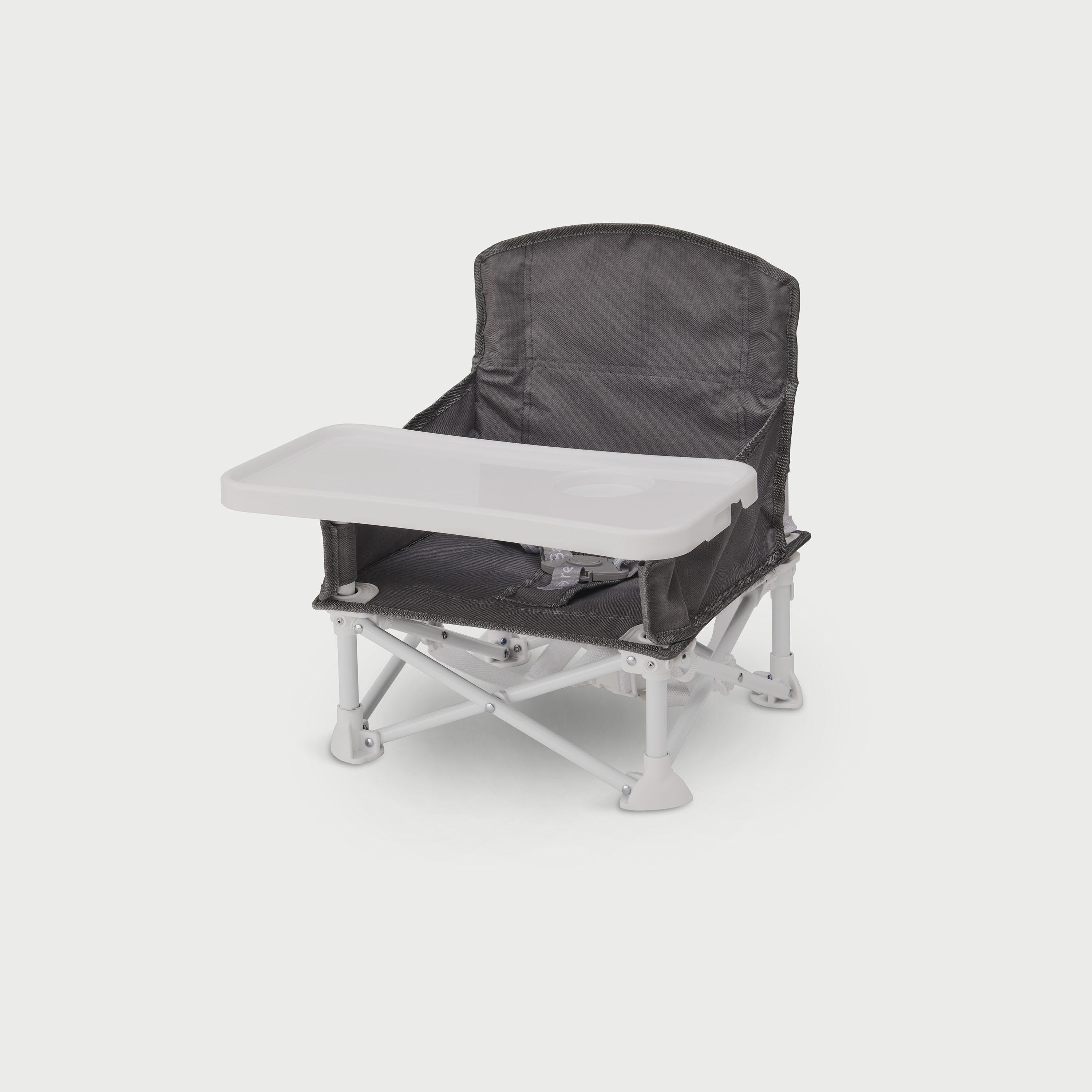 Regalo My Chair Portable Booster Seat, Gray-baby-feeding-highchairsandboosters-image-1