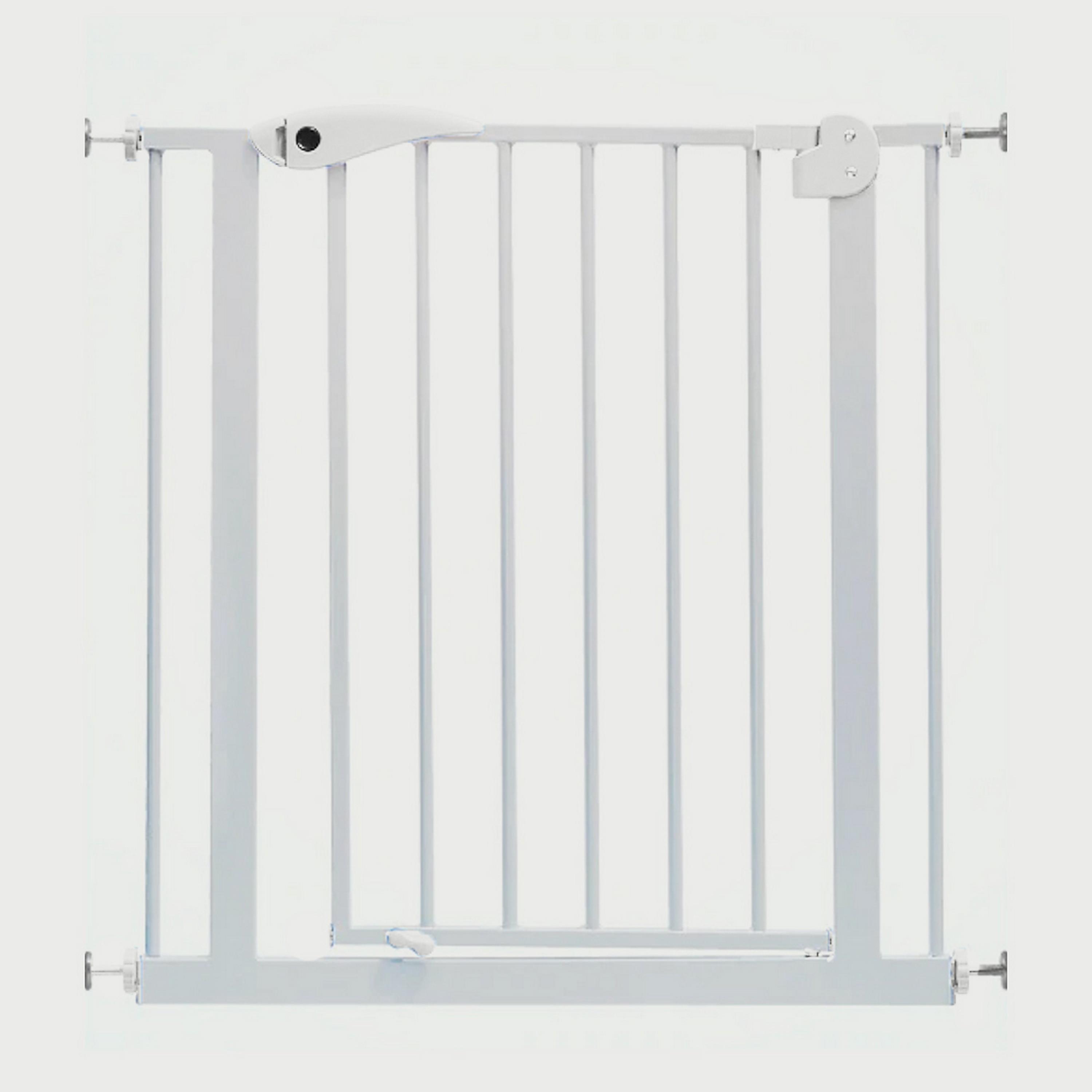 Baby Safe Metal Safety Gate, White-baby-healthandsafety-babyproofing-image-1