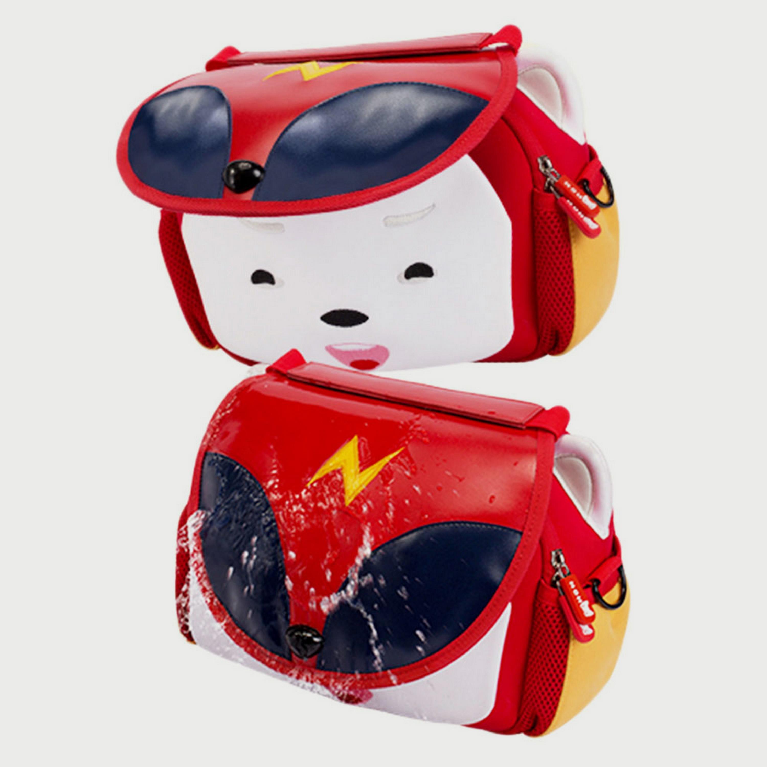 Nohoo Wow Handbag, Space Dog, Red-boys-accessories-bagsandbackpacks-image-10