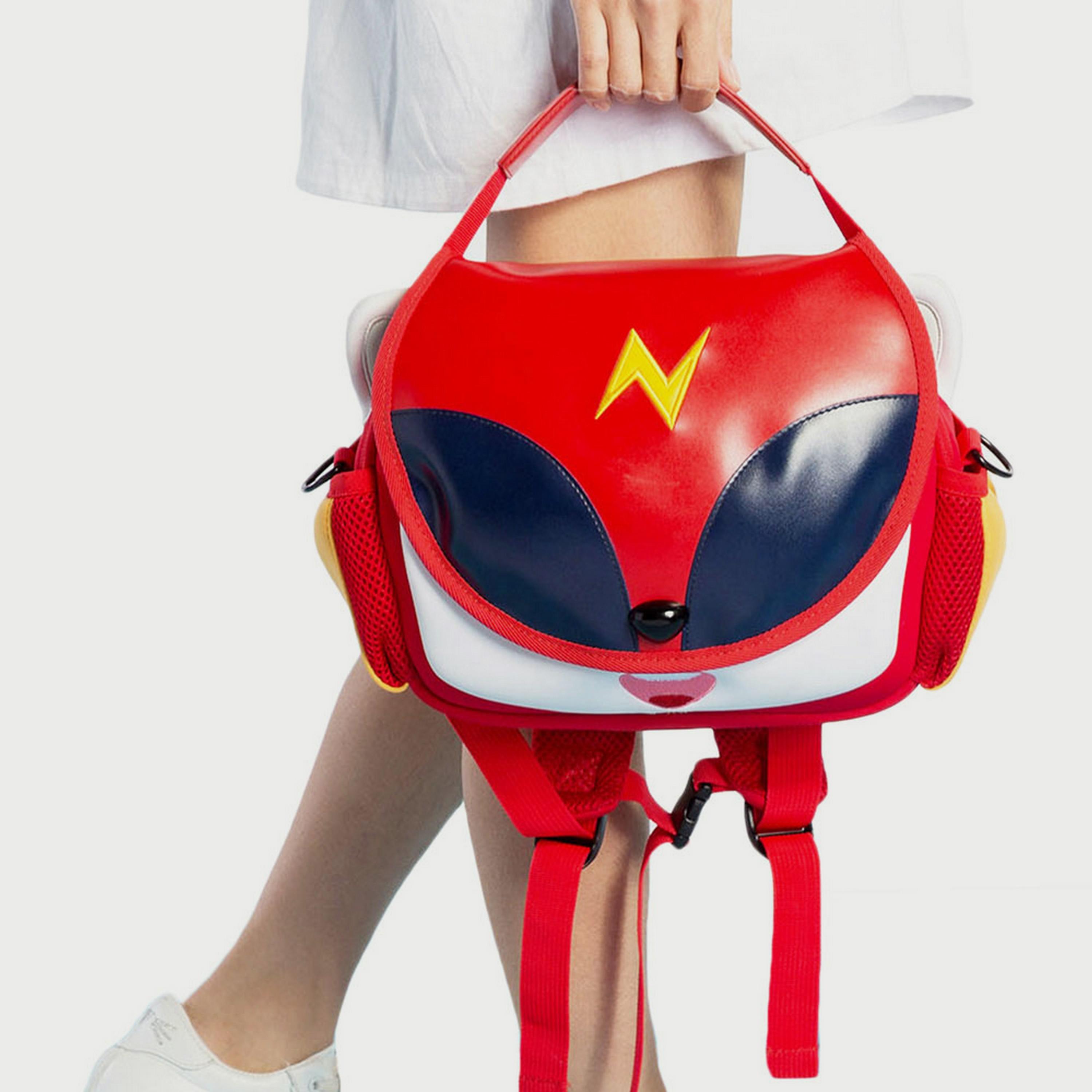 Nohoo Wow Handbag, Space Dog, Red-boys-accessories-bagsandbackpacks-image-2