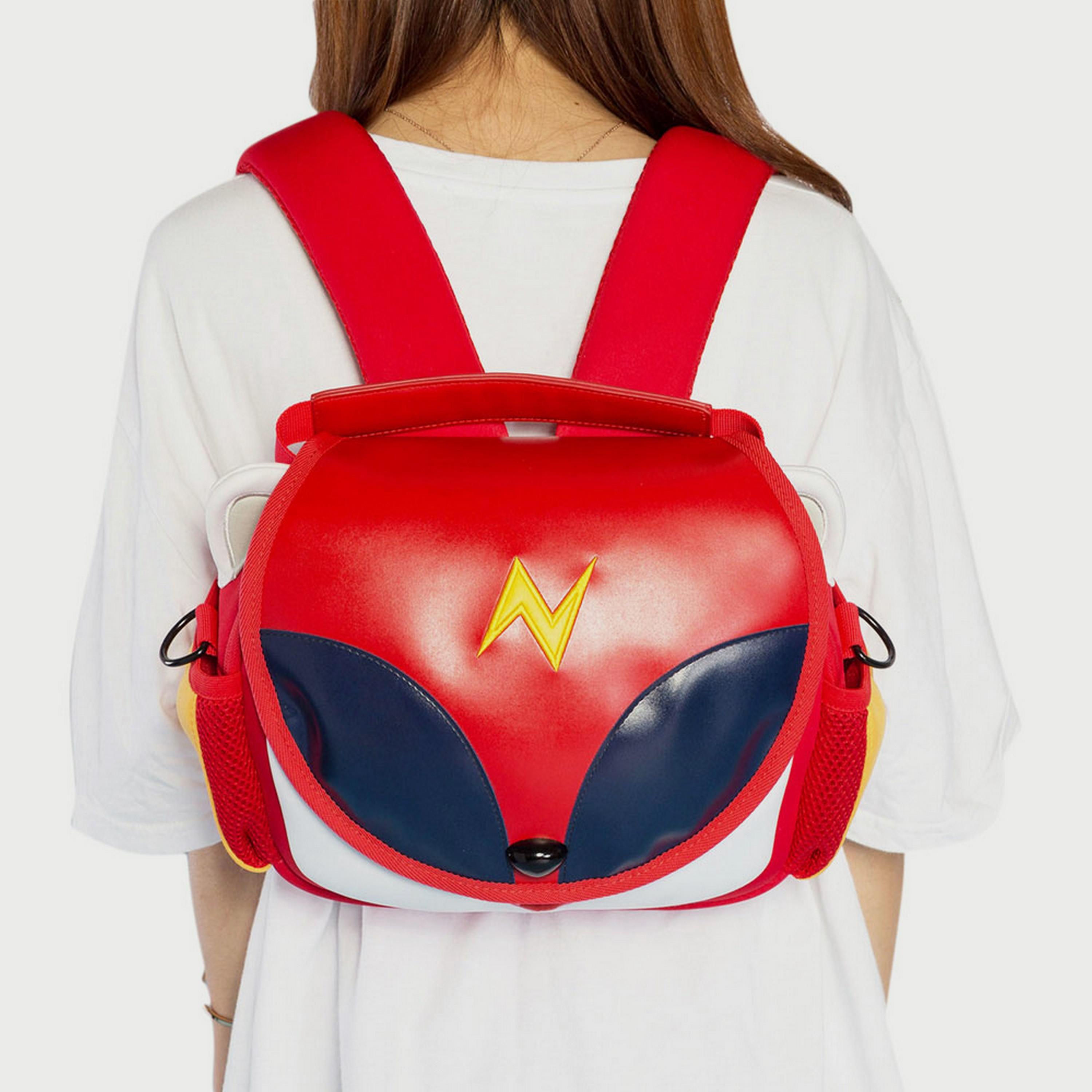 Nohoo Wow Handbag, Space Dog, Red-boys-accessories-bagsandbackpacks-image-3