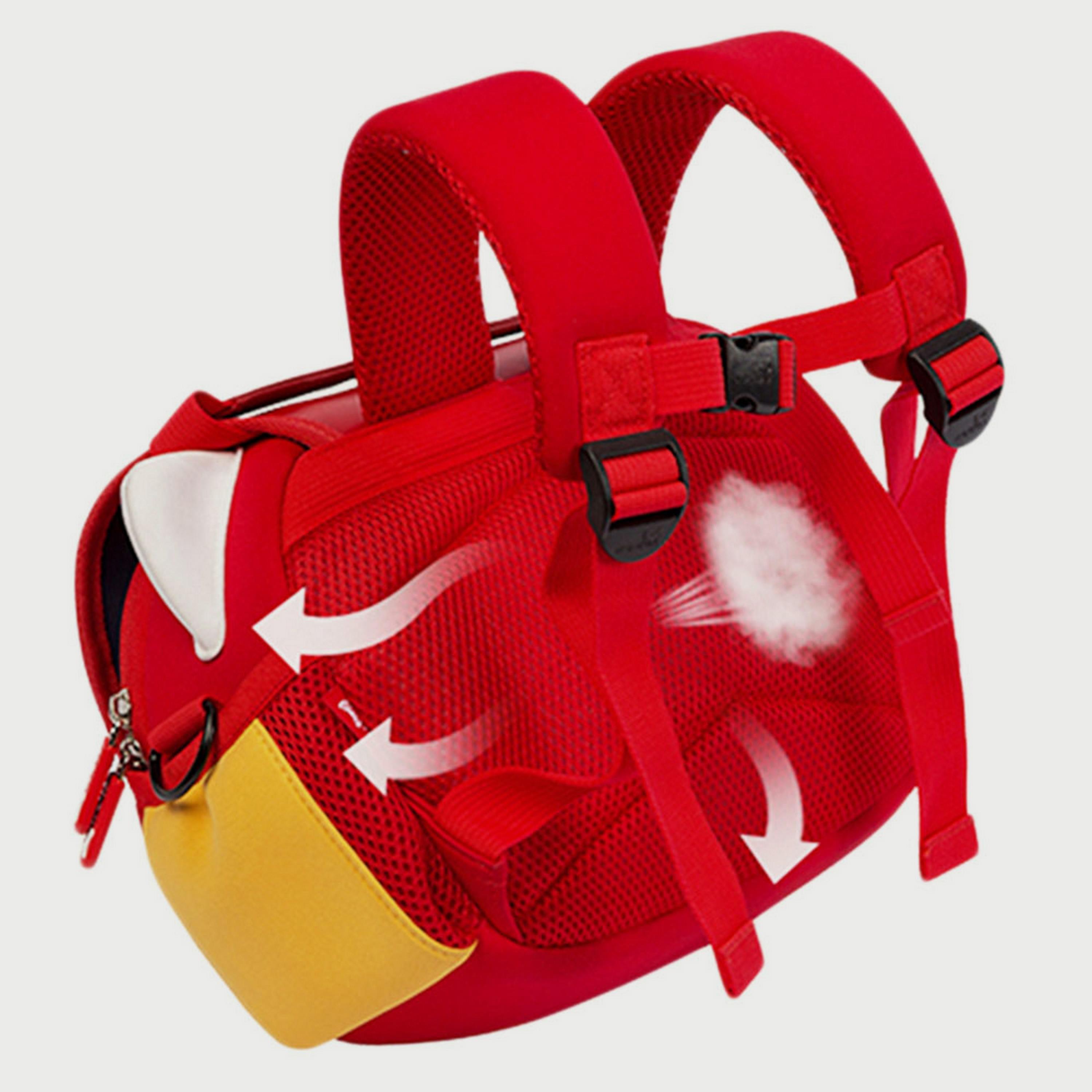 Nohoo Wow Handbag, Space Dog, Red-boys-accessories-bagsandbackpacks-image-7