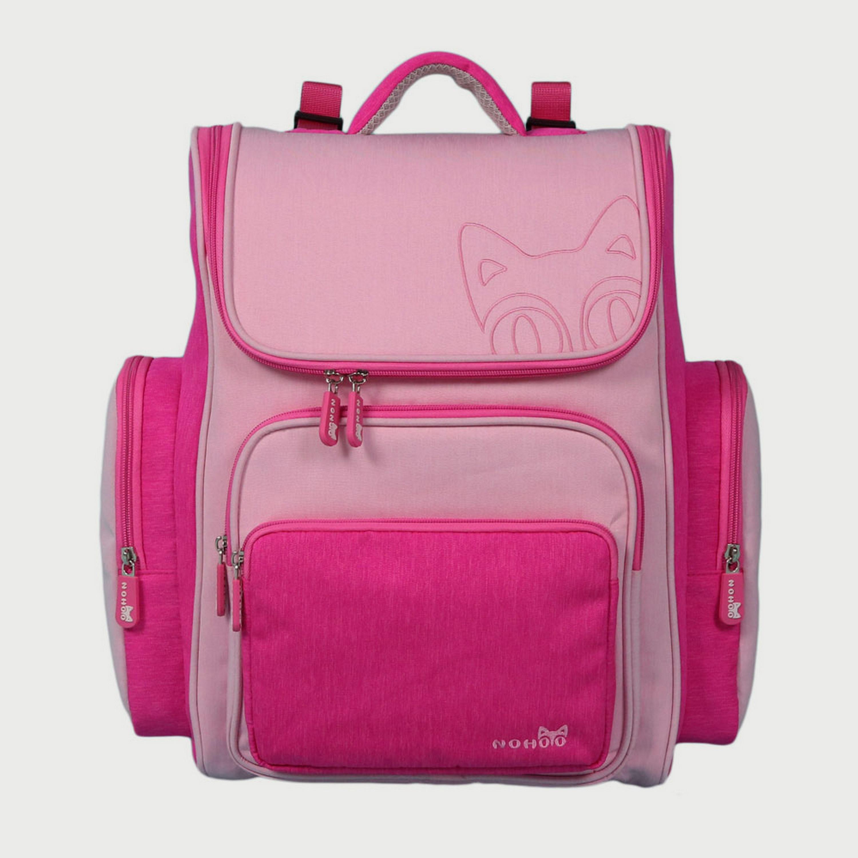 Nohoo School Bag, Guardian, Pink-school-bagsandbackpacks-backpacks-image-1