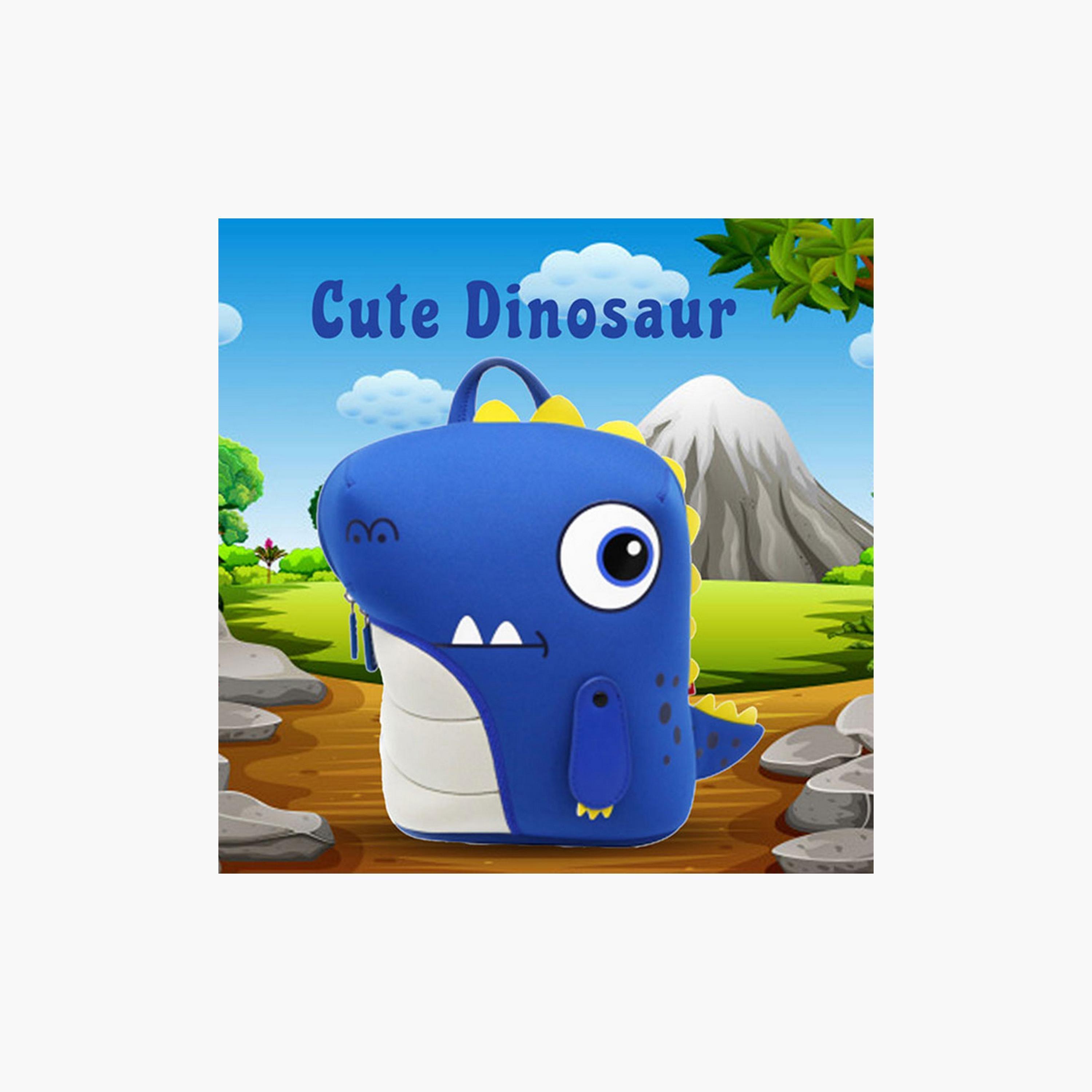 Nohoo Jungle 3D Backpack, Dinosaur, Blue-school-bagsandbackpacks-backpacks-image-4