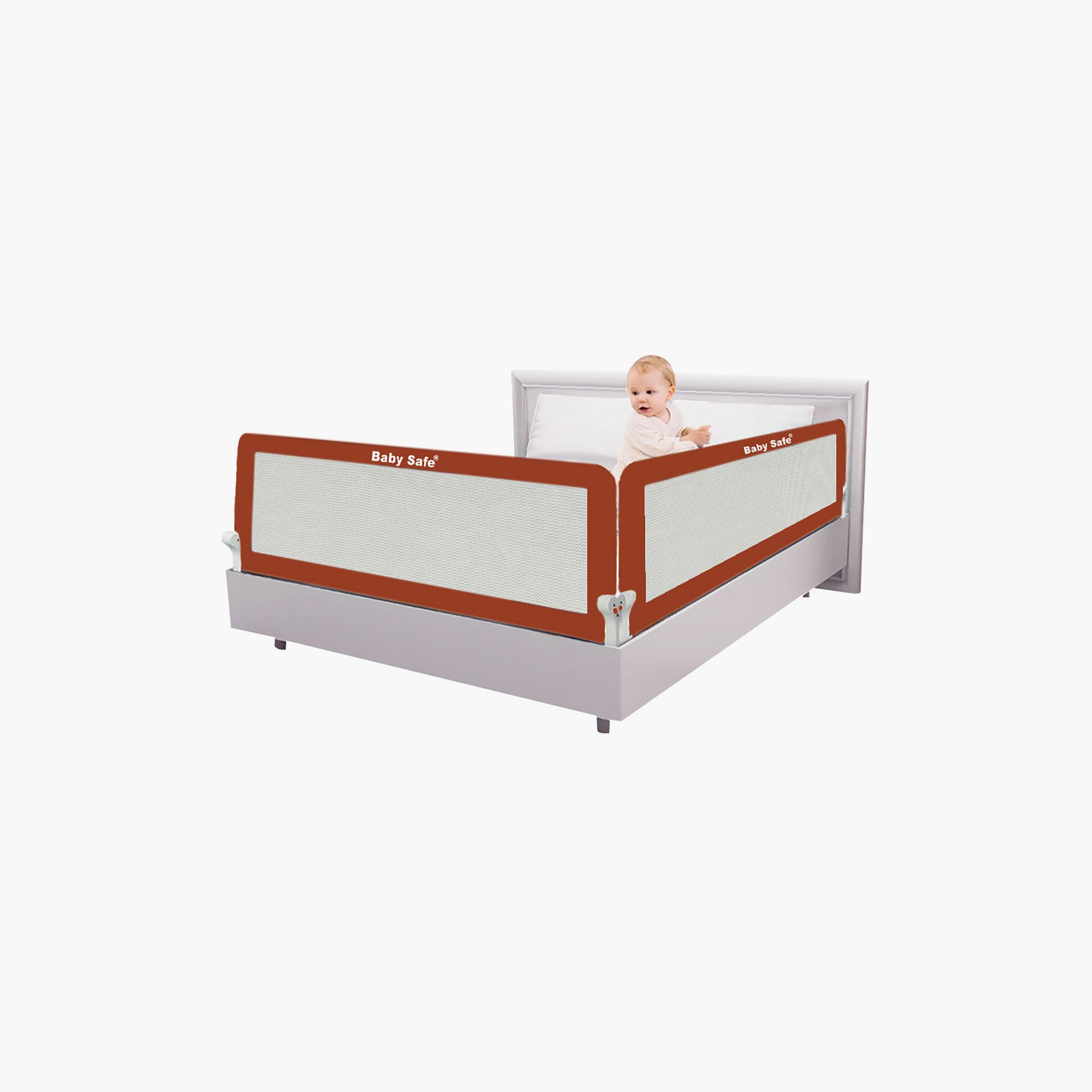 Baby Safe Safety Bed Rail XL, Brown-baby-healthandsafety-babyproofing-image-2