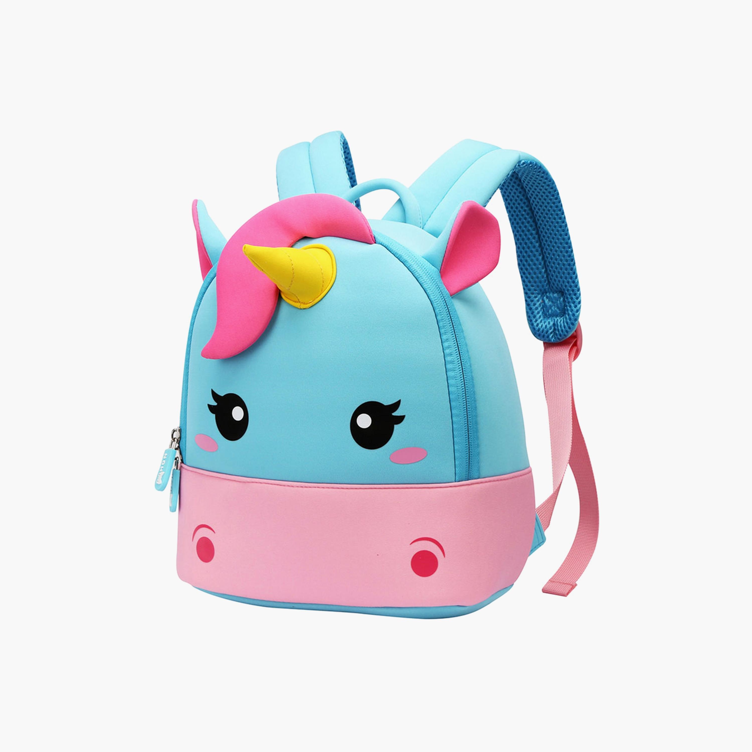 Nohoo Unicorn Bag + Bento Lunch Box, Purple-school-lunchessentials-lunchboxes-image-2