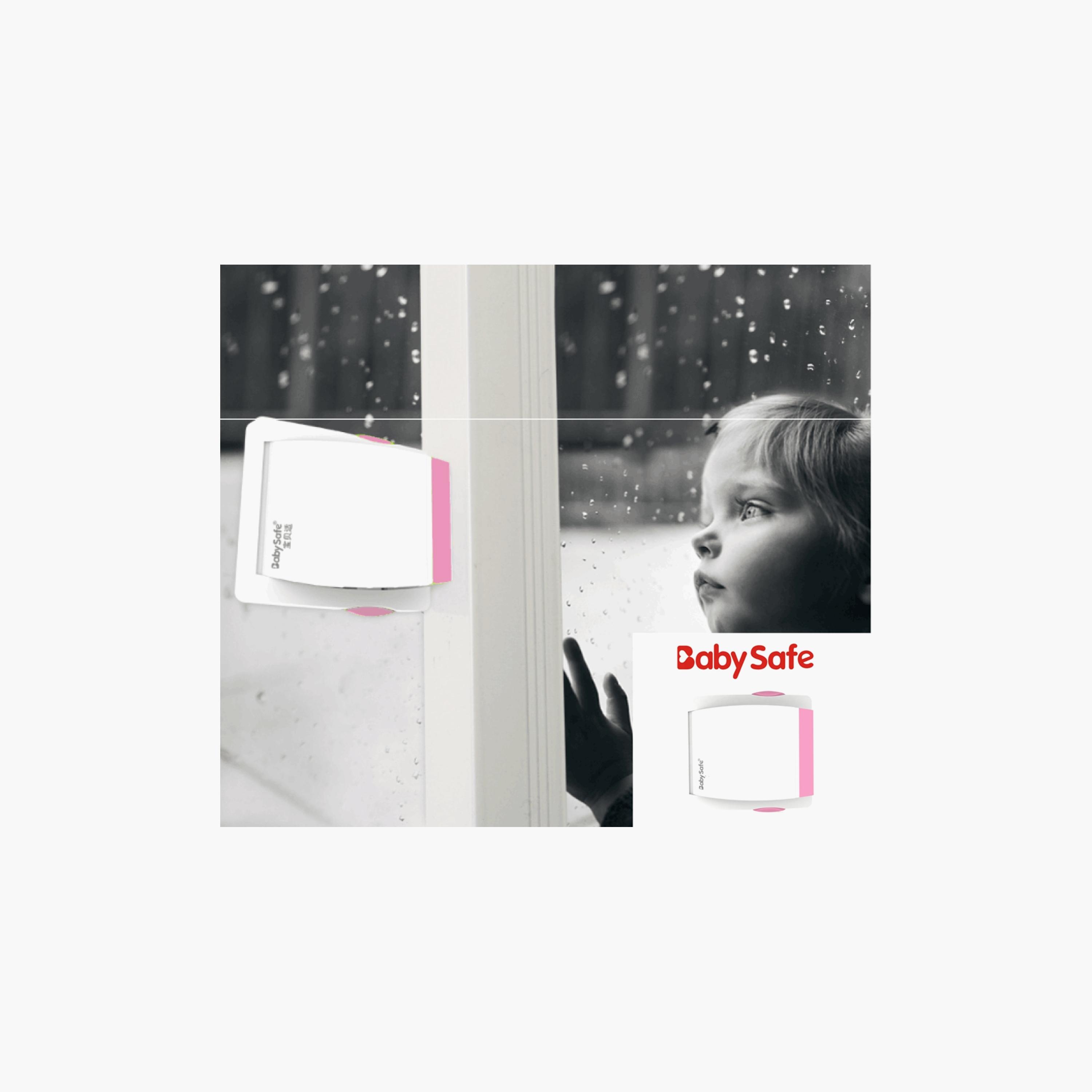 Baby Safe Multipurpose Window Stopper, Set Of 4, Pink-baby-healthandsafety-babyproofing-image-3