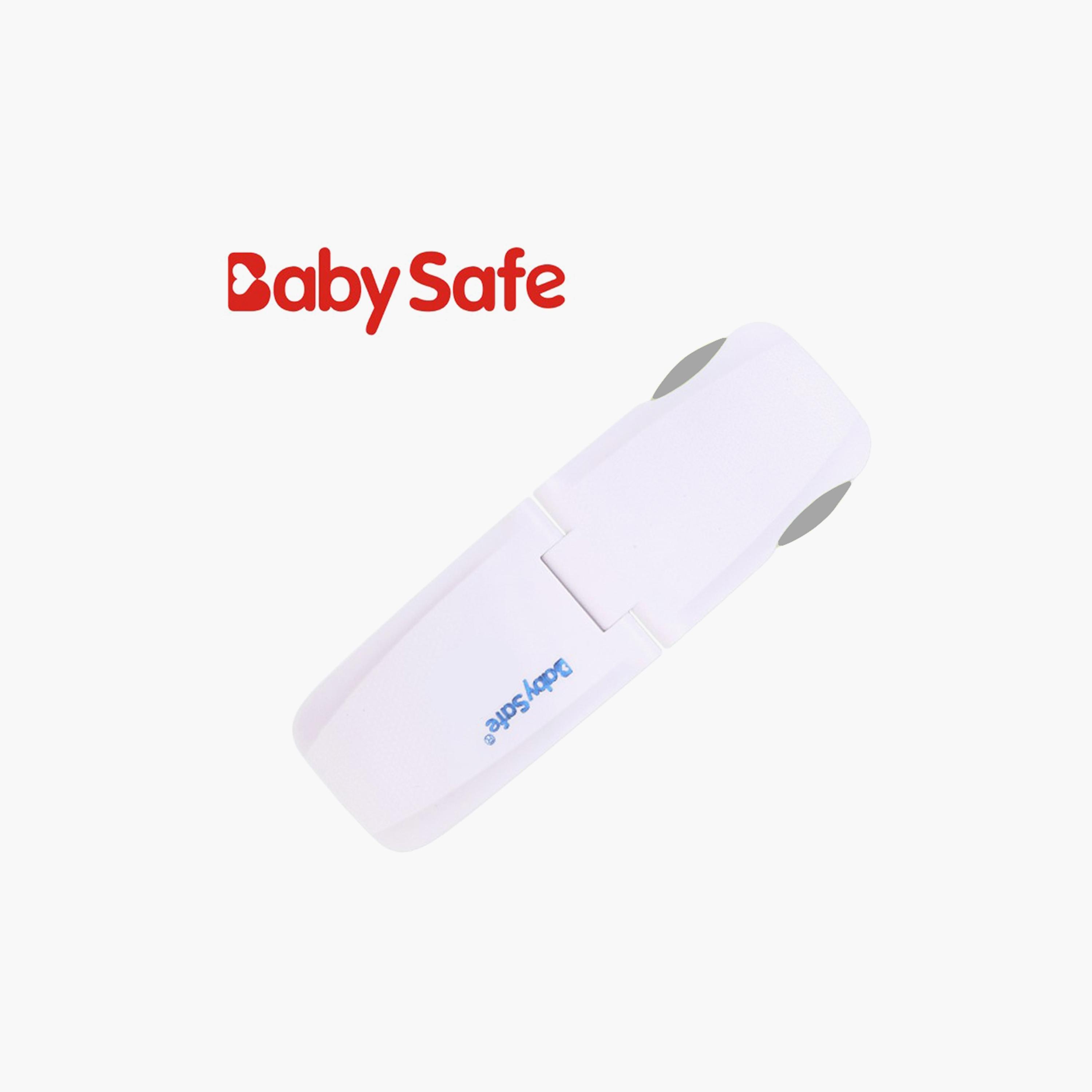 Baby Safe Multipurpose 90° Cabinet Lock, Grey, Set Of 4-baby-healthandsafety-babyproofing-image-1