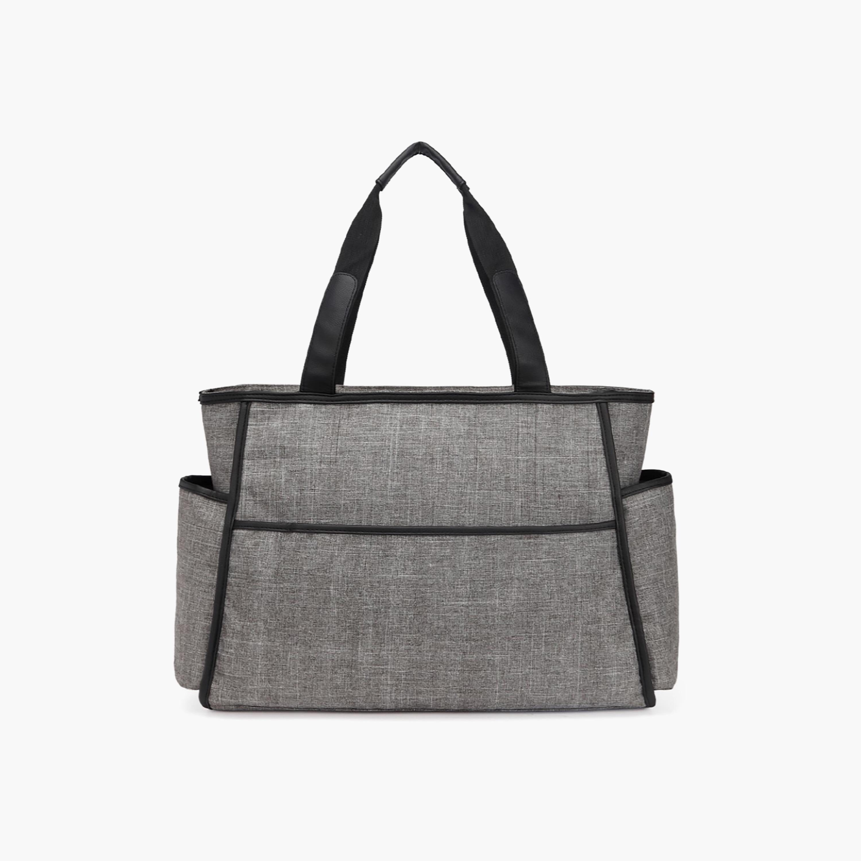 Little Story Betty Diaper Bag, Grey-baby-diapering-diaperbags-image-3