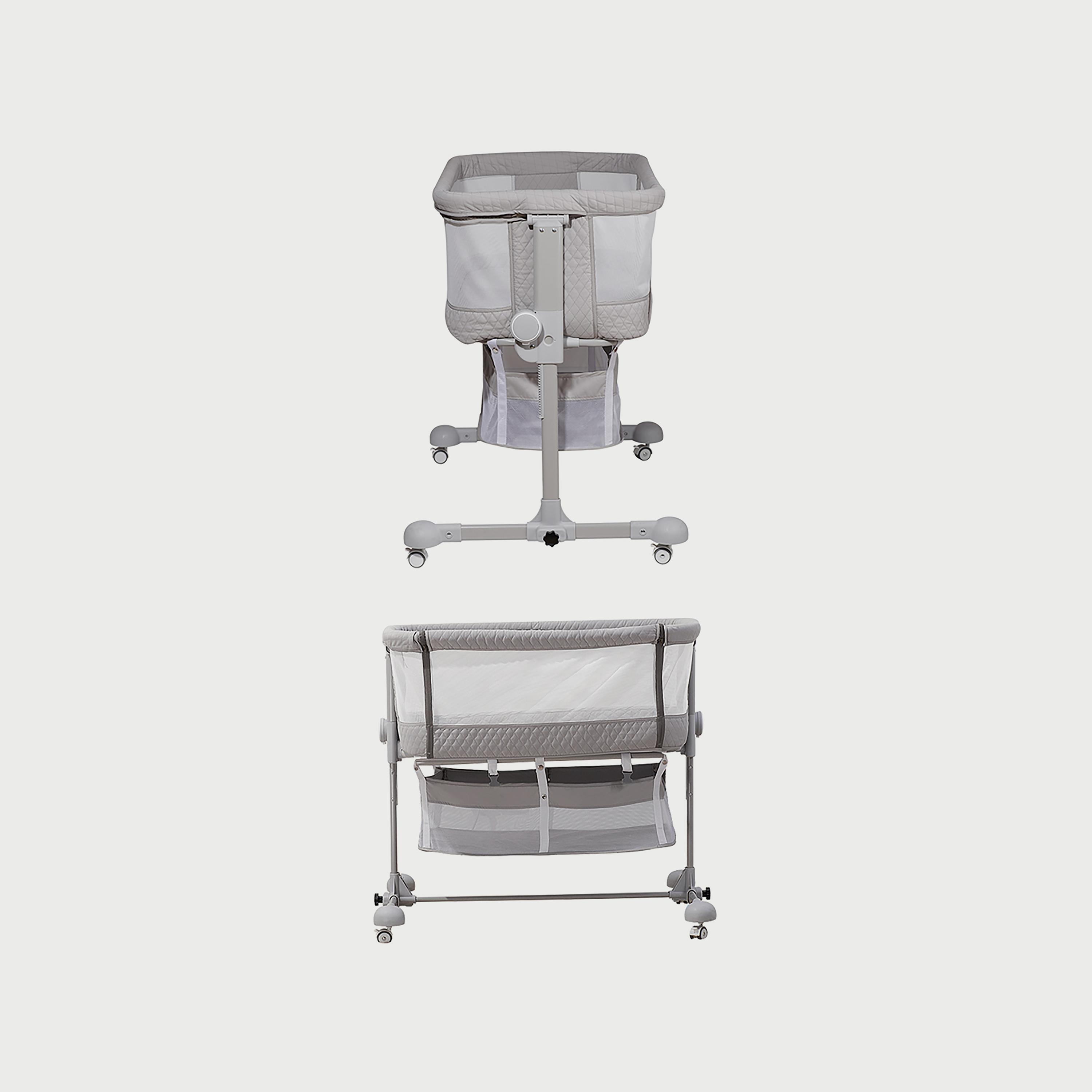 Sunveno Bedside Cot And Crib With Mosquito Net-baby-nursery-furniture-cribsandbeds-bassinets-image-4