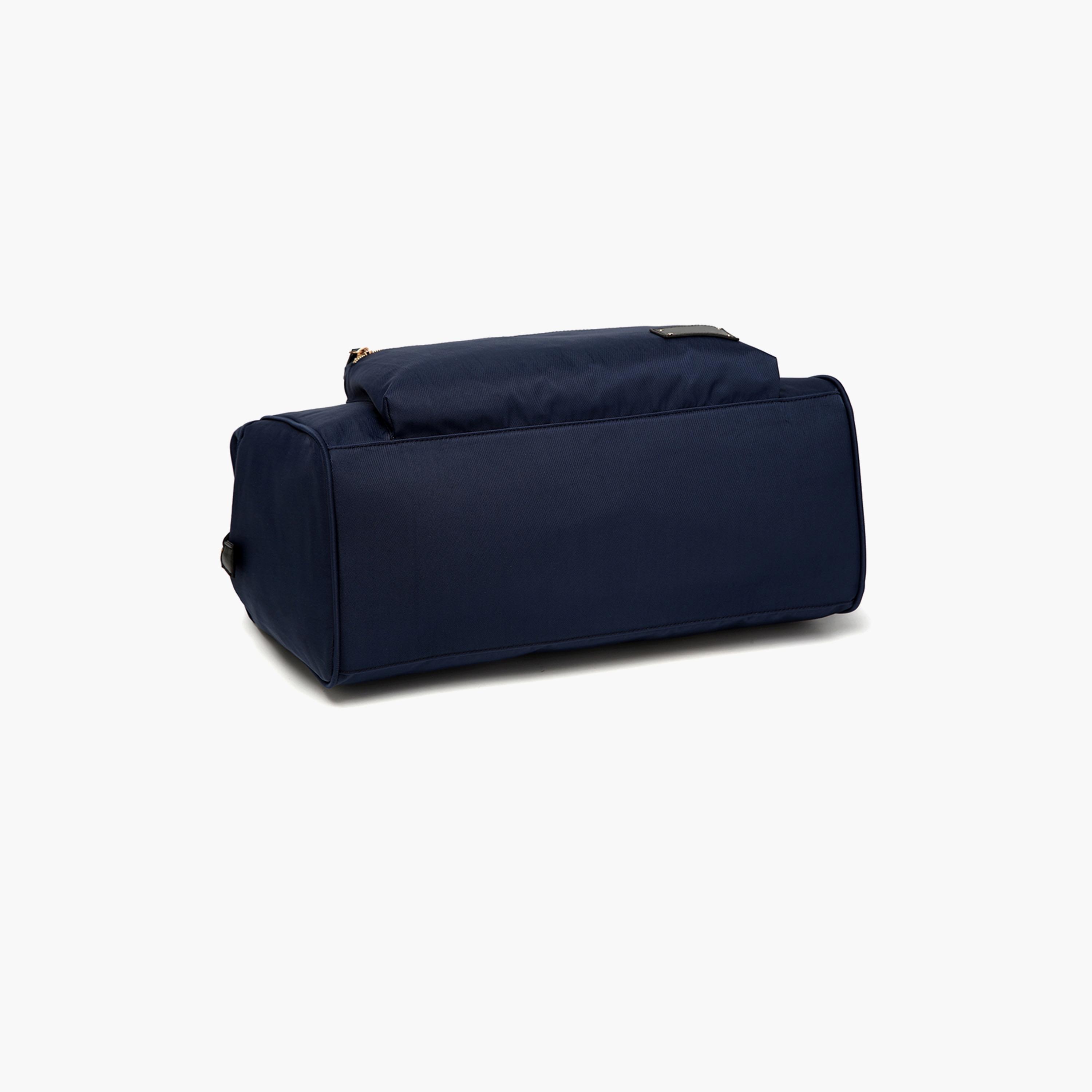 Little Story Zeera Mom Dad Diaper Bag, Navy Blue-baby-gear-diaperbags-image-4