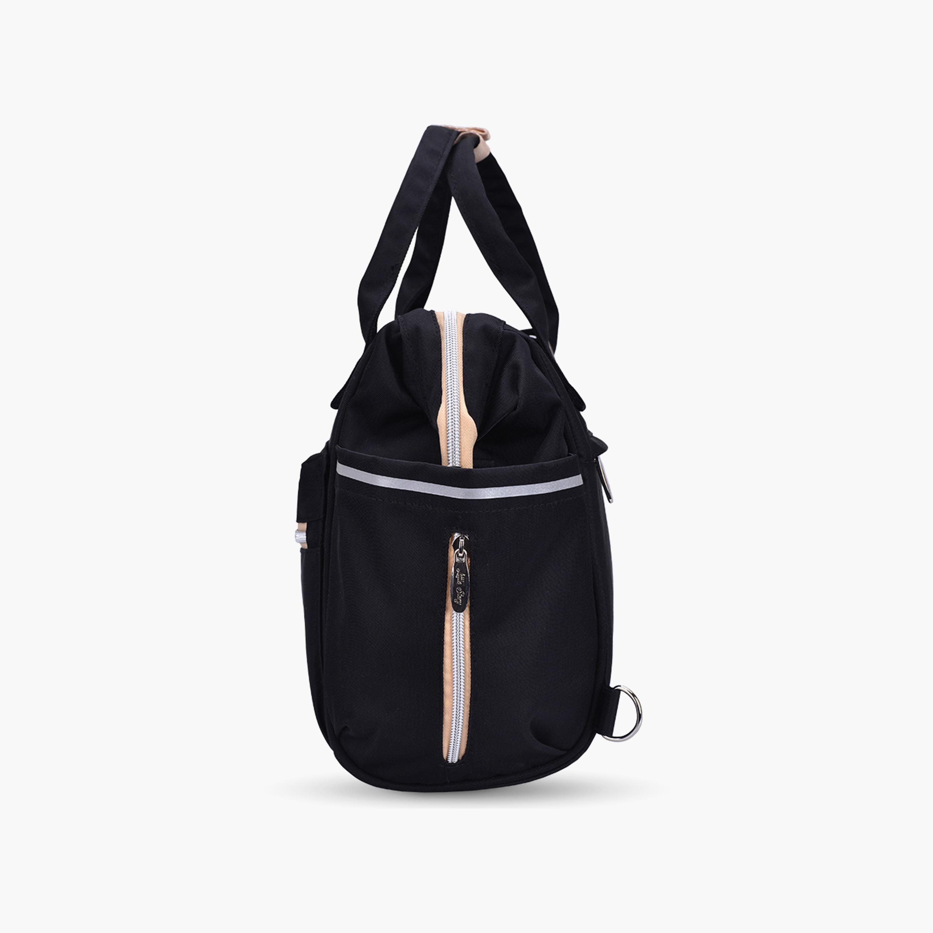 Little Story Ace Diaper Bag, Black-baby-diapering-diaperbags-image-4