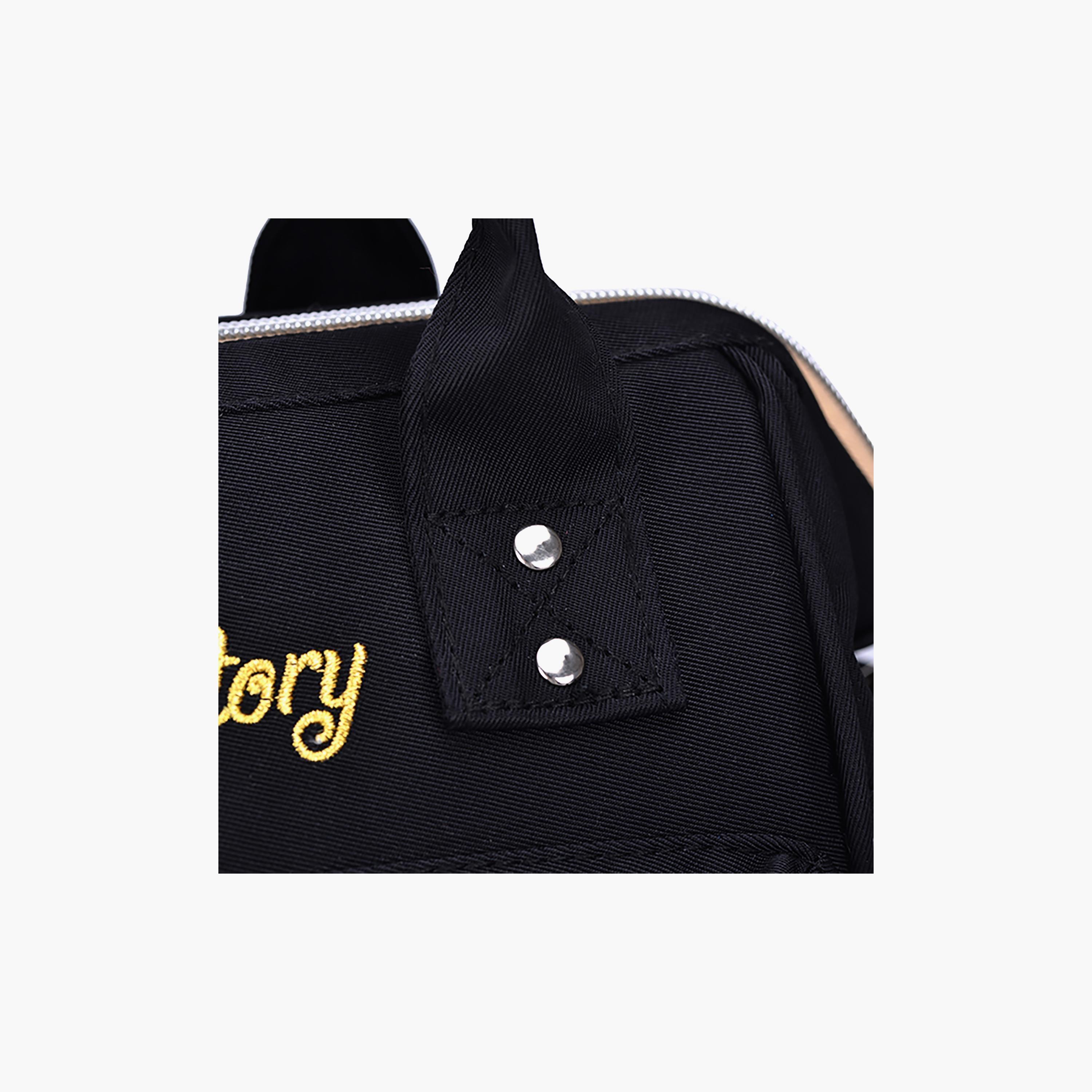 Little Story Ace Diaper Bag, Black-baby-diapering-diaperbags-image-5