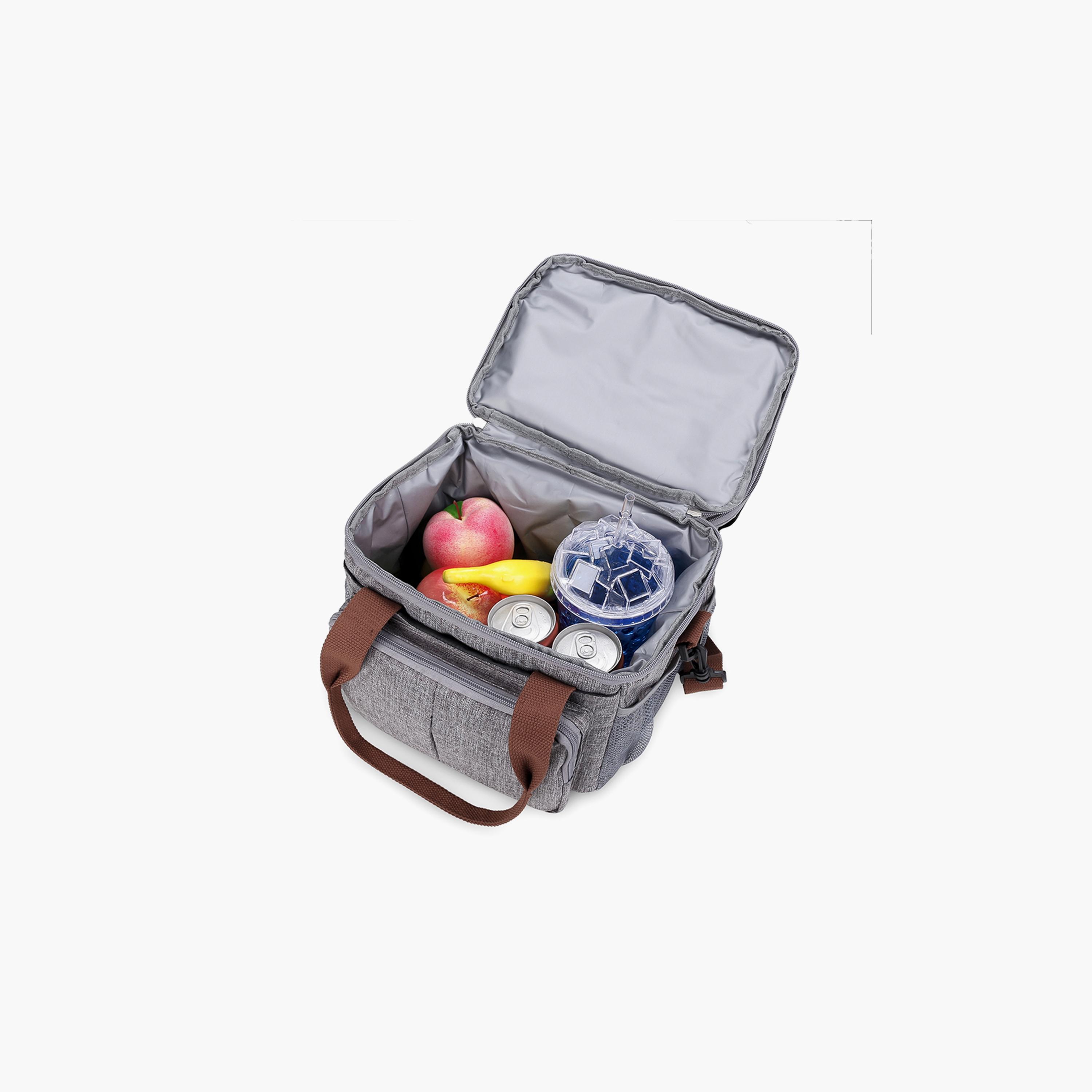 Little Story Insulated Lunch/Bottle Bag, Grey-school-lunchessentials-lunchbags-image-2