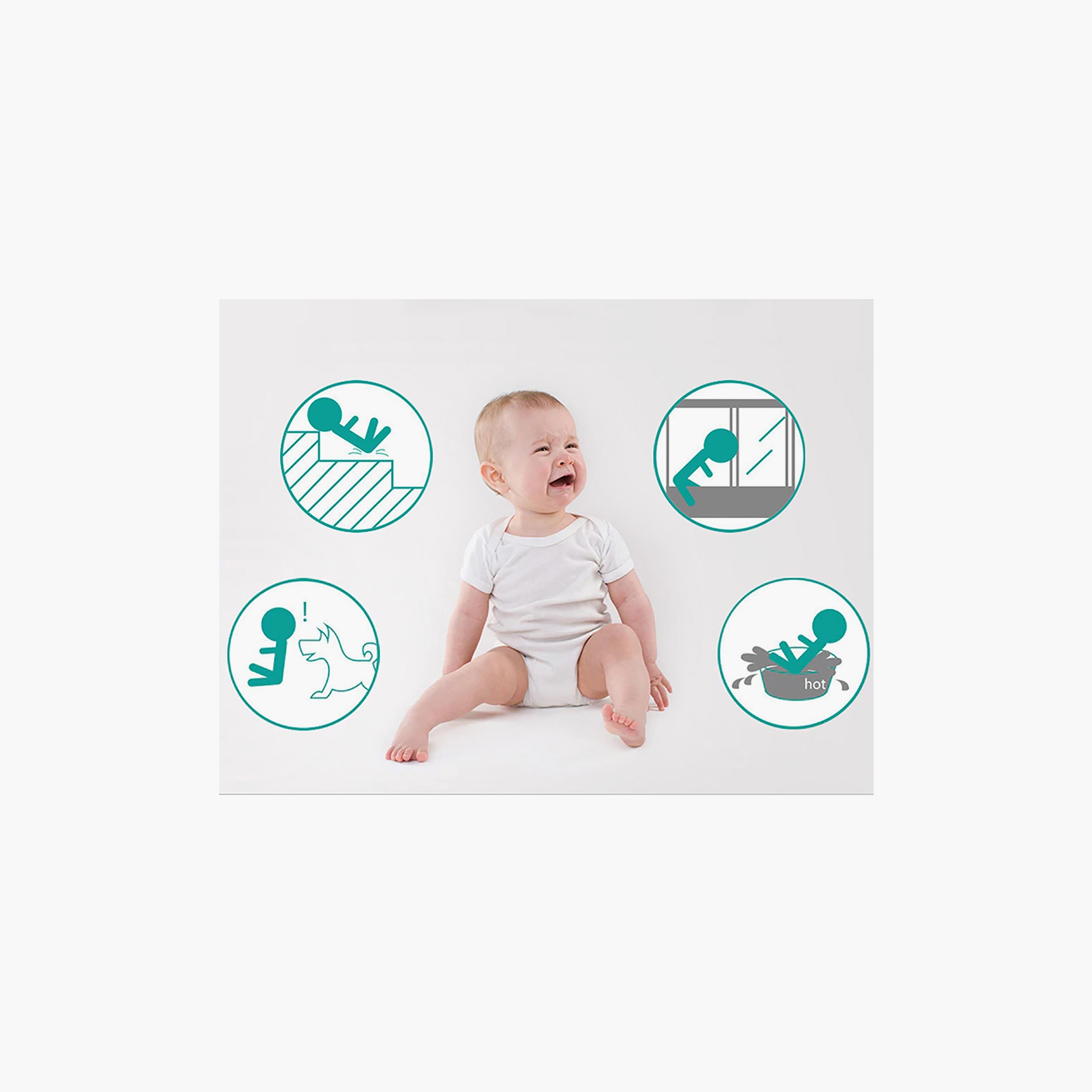 Baby Safe Safety Gate With Led Light-baby-healthandsafety-babyproofing-image-5