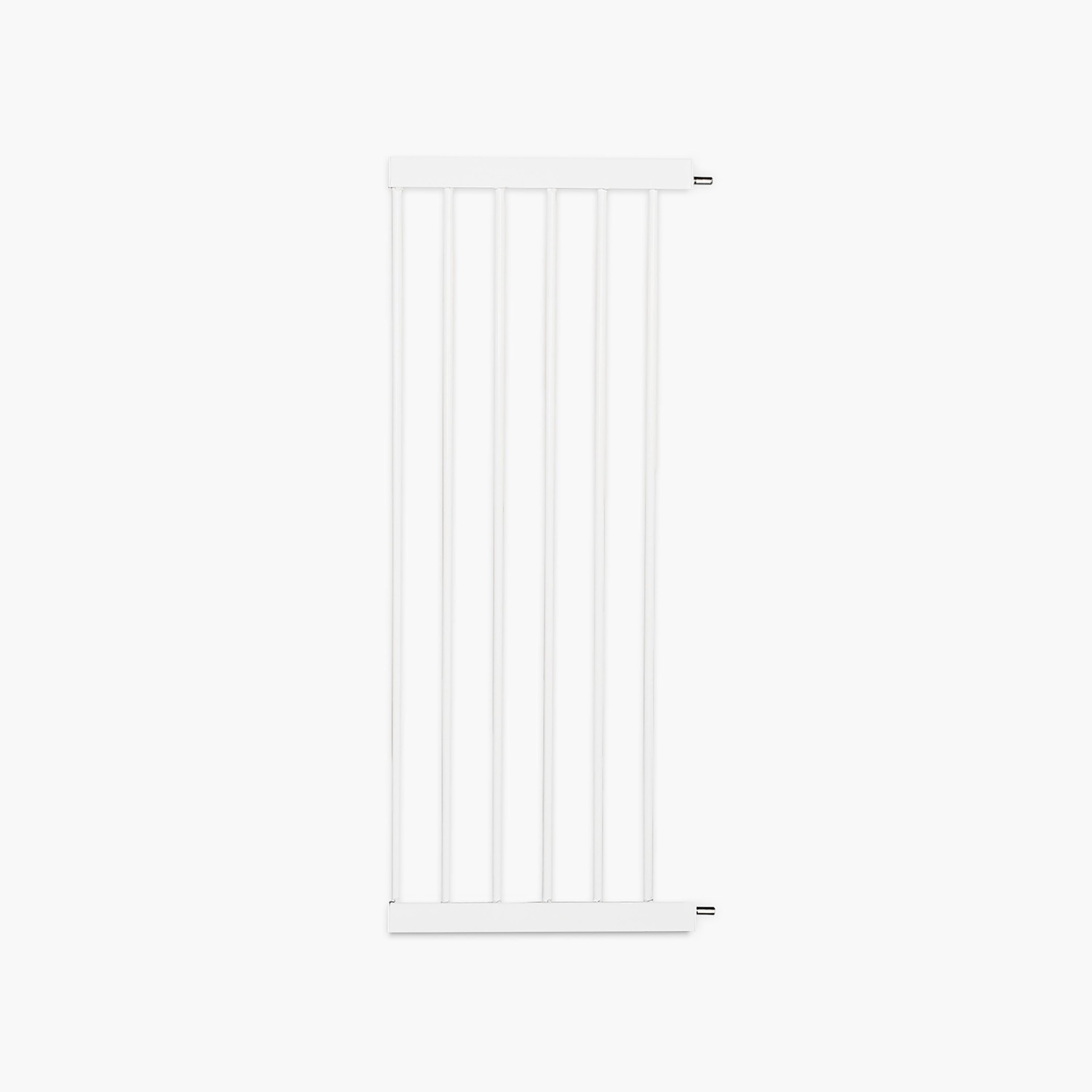 Baby Safe Metal Safety Led Gate With 30Cm Extension, White-baby-healthandsafety-babyproofing-image-3