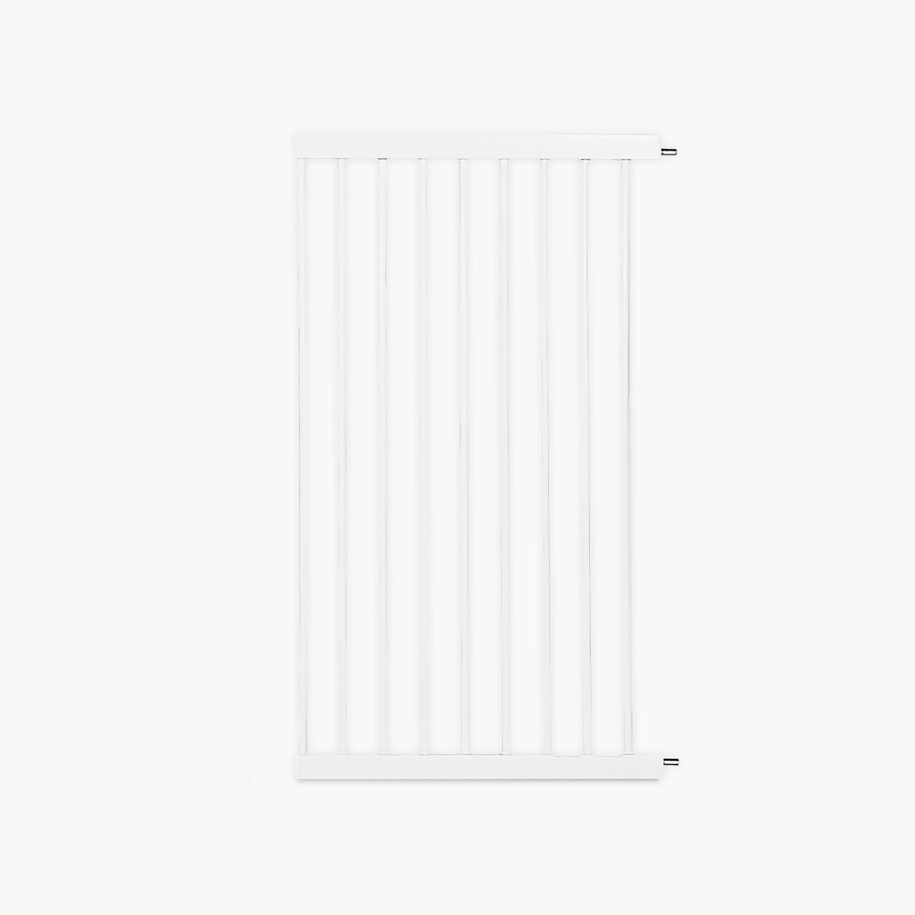 Baby Safe Metal Safety Led Gate With 45Cm Extension, White-baby-healthandsafety-babyproofing-image-3