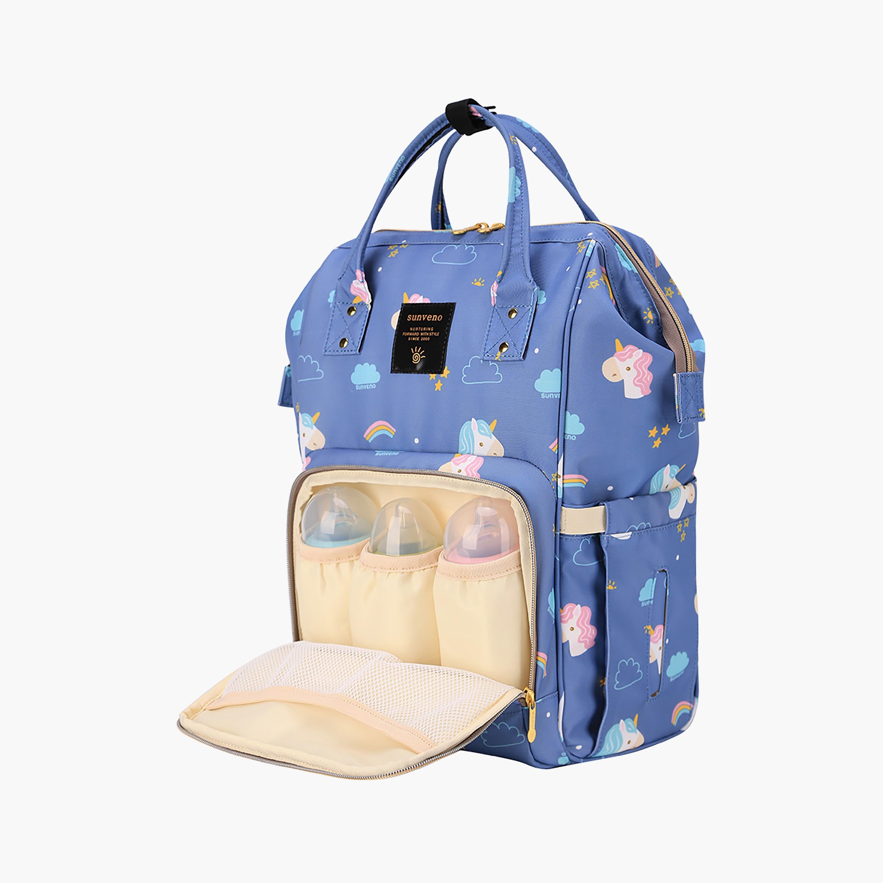 حقيبة الحفاضات من صنفينو وحيد القرن XL مع خطافات عربة أطفال من صنفينو-baby-gear-diaperbags-image-5