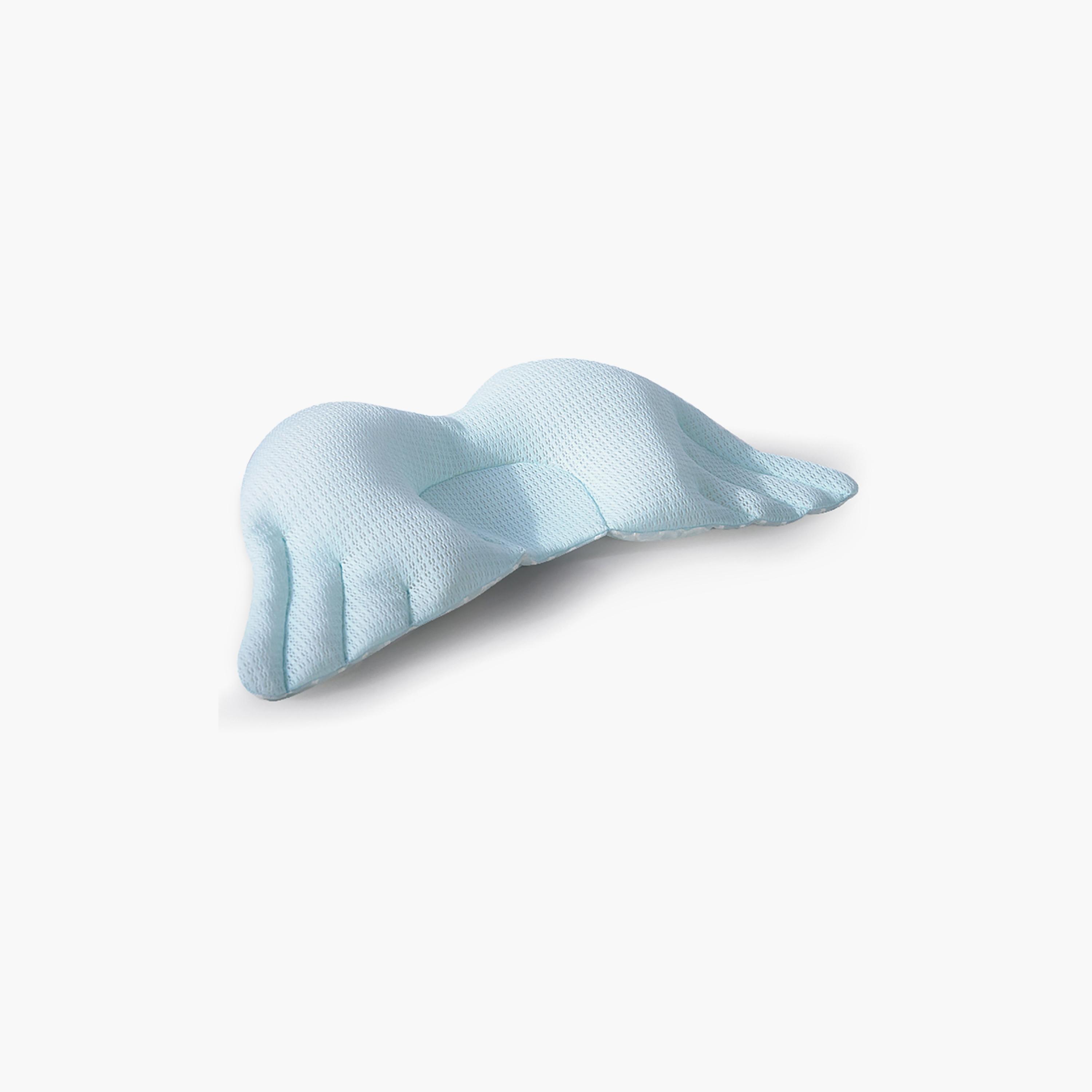 Sunveno Infant Head Shaper Wings Pillow, Blue-baby-nursery-babybedding-image-2