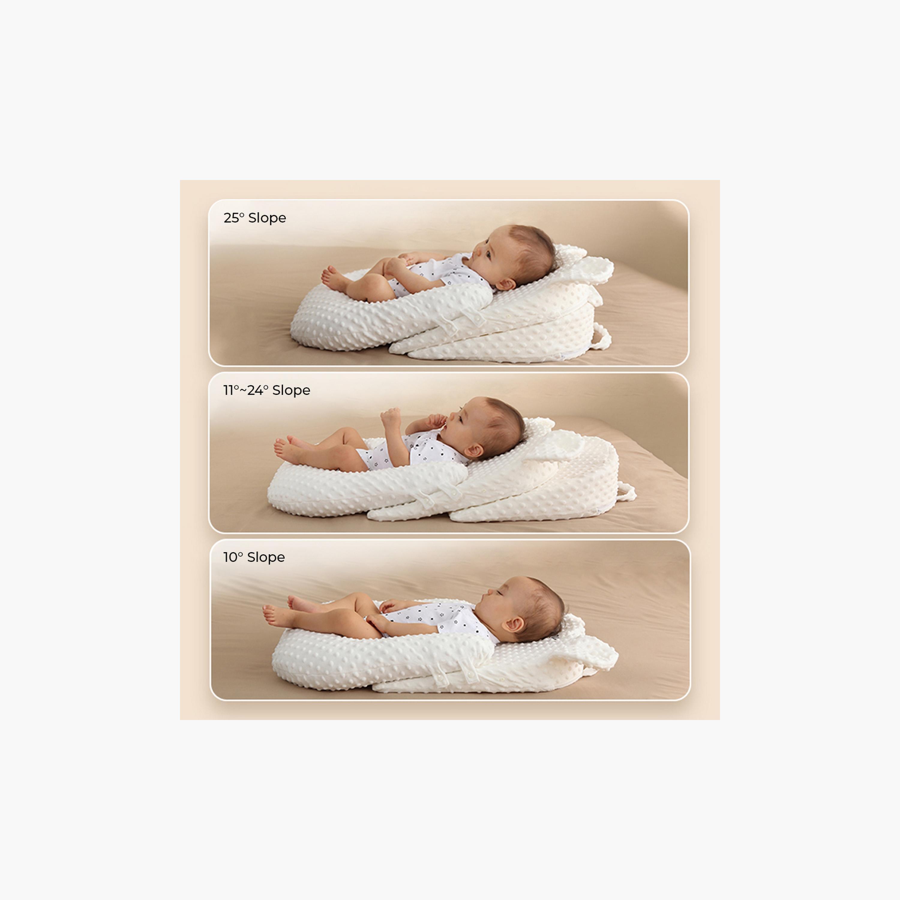 Buy Sunveno Portable Baby Anti Spill Milk U Shape Pillow With 10