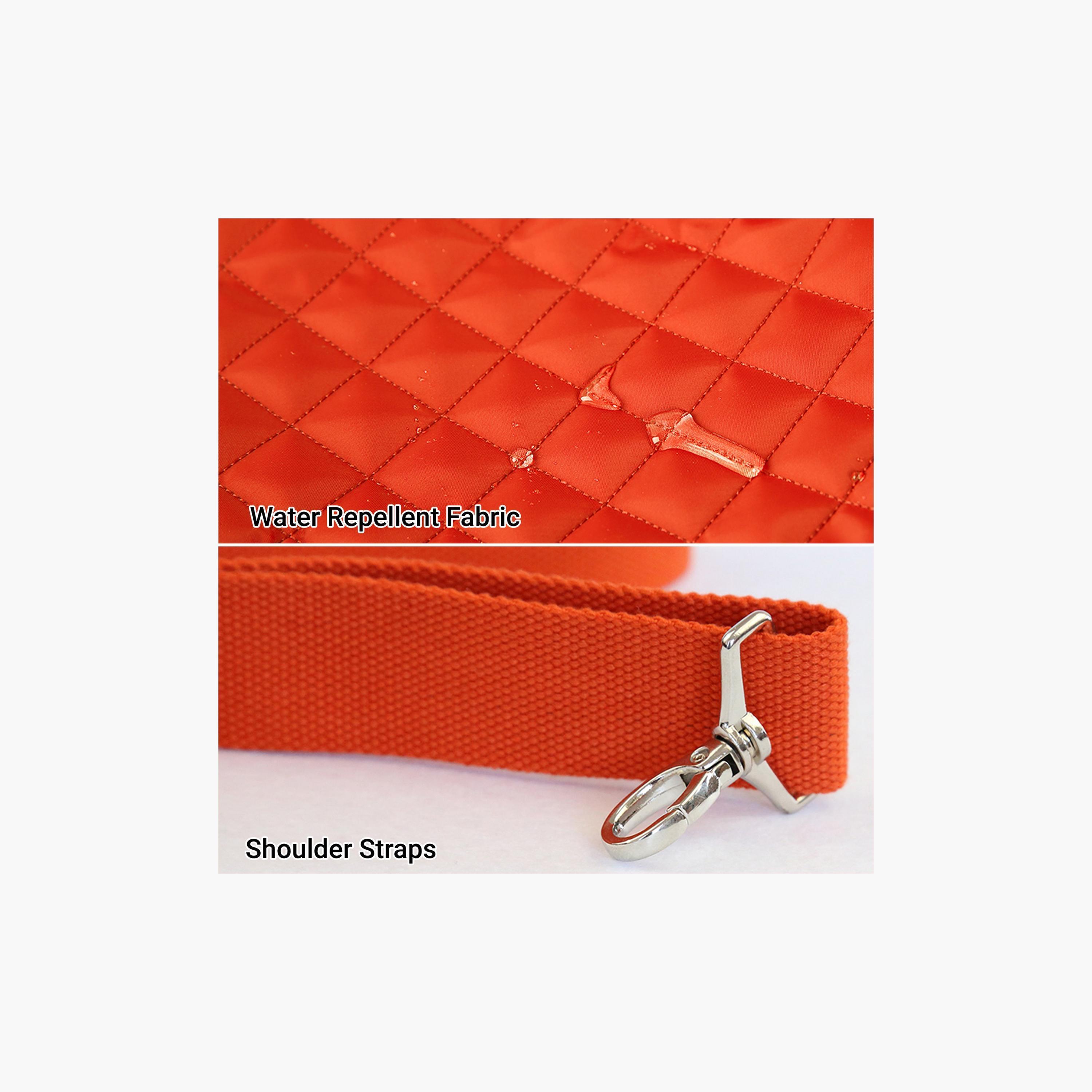 Sunveno Fashion Diaper Bag, Orange-baby-gear-diaperbags-image-4
