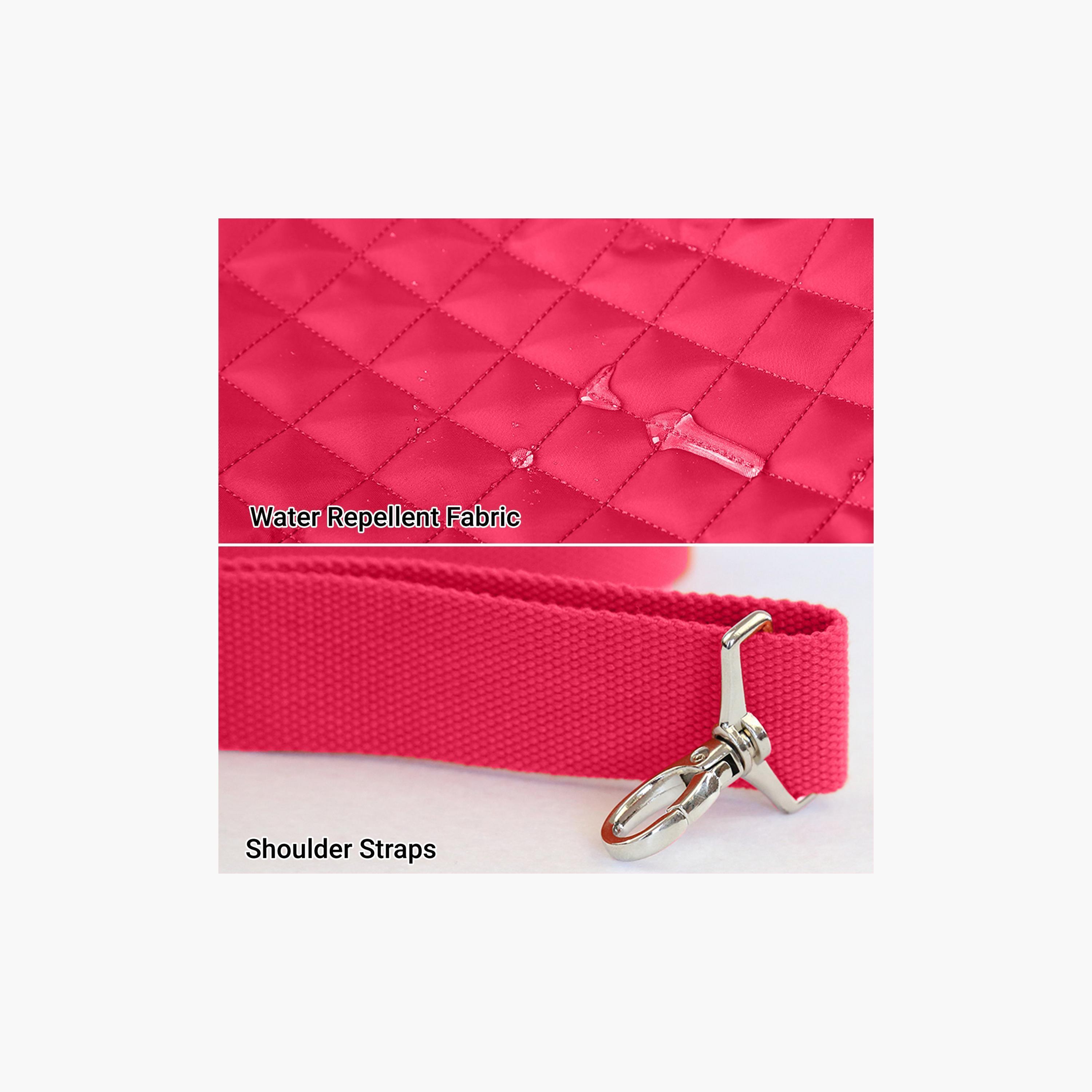 Sunveno Fashion Diaper Bag, Red-baby-gear-diaperbags-image-2