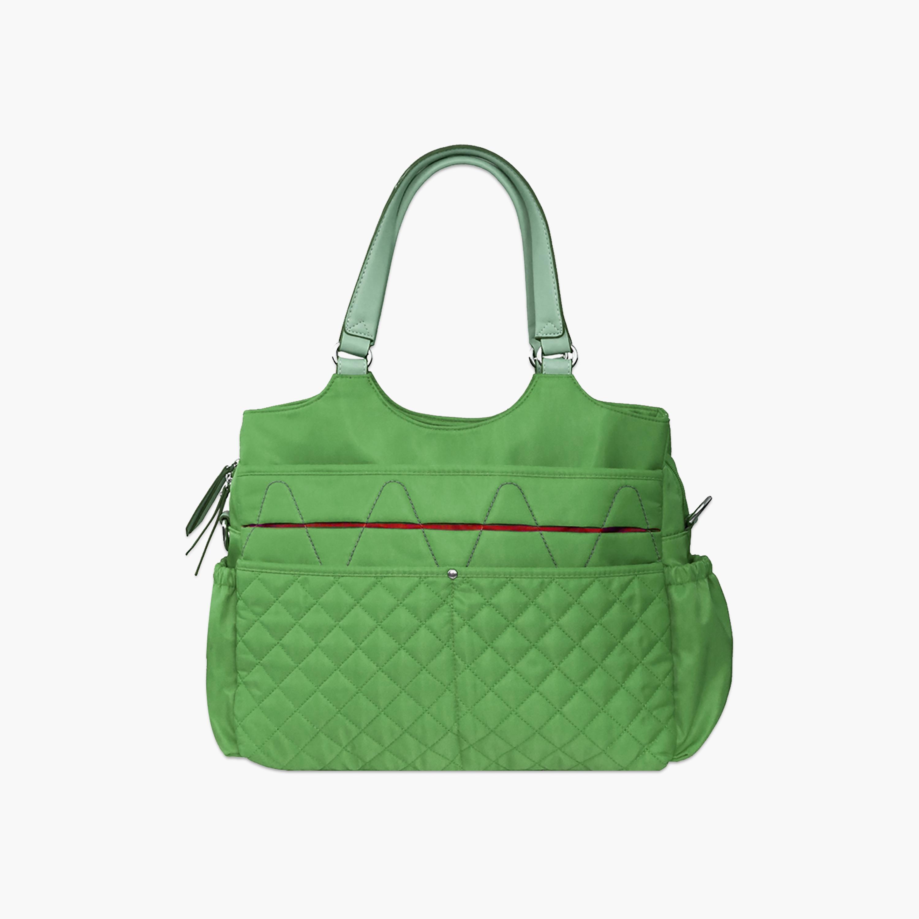 Sunveno Fashion Diaper Bag, Green-baby-diapering-diaperbags-image-1
