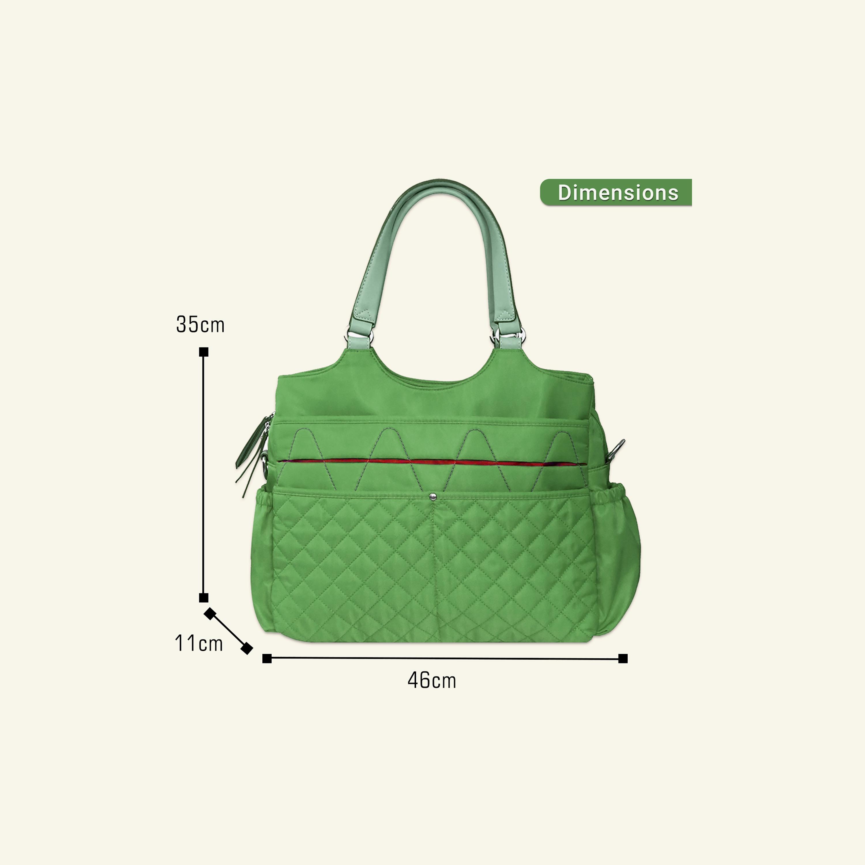 Sunveno Fashion Diaper Bag, Green-baby-diapering-diaperbags-image-5