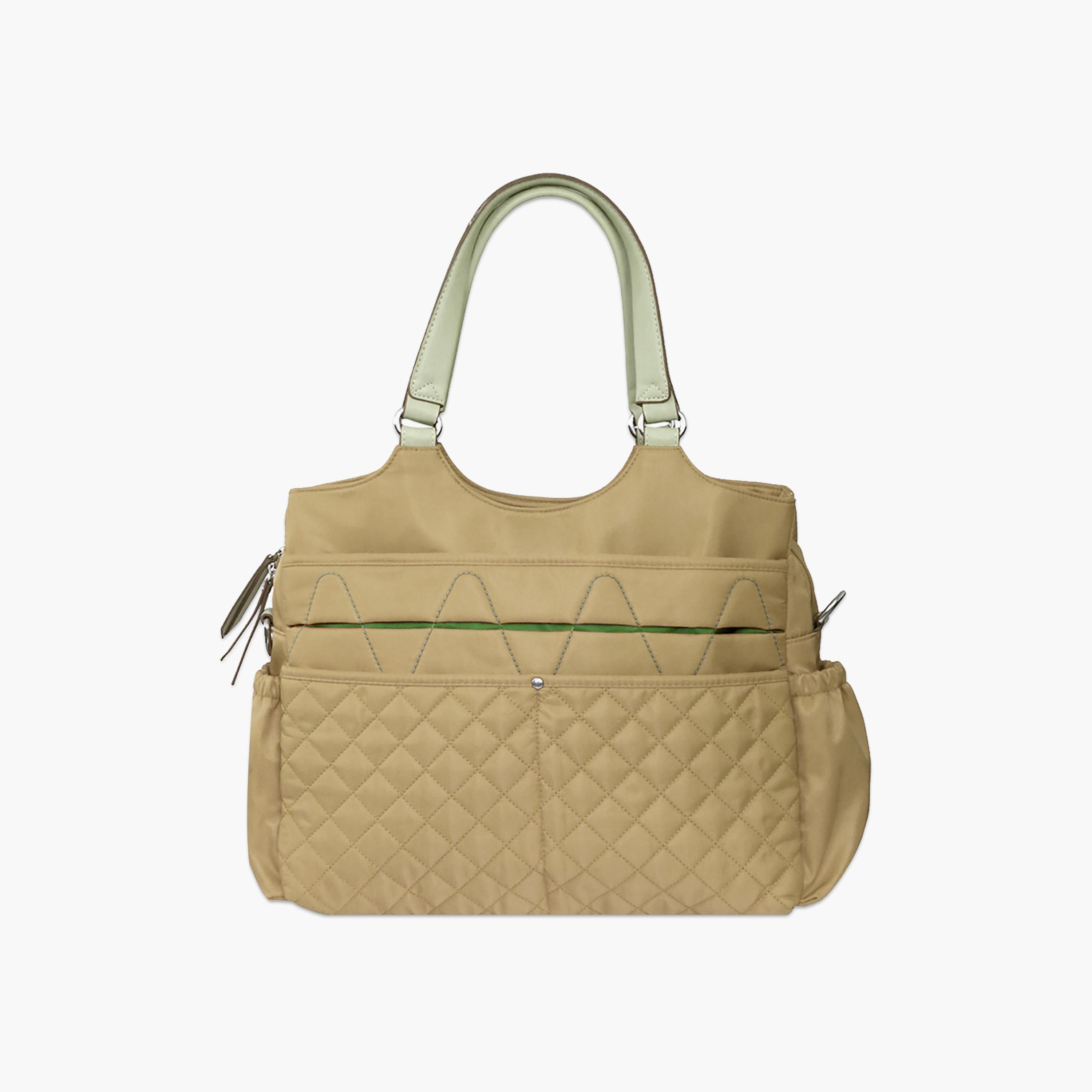 Sunveno Fashion Diaper Bag, Khaki-baby-diapering-diaperbags-image-1