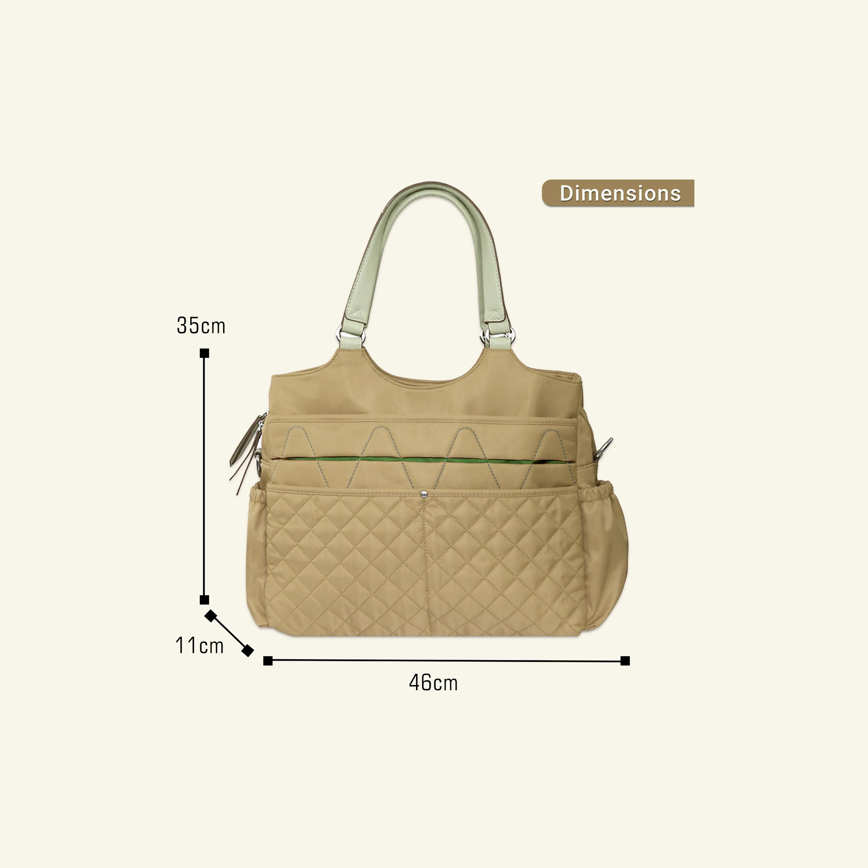Sunveno Fashion Diaper Bag, Khaki-baby-diapering-diaperbags-image-5