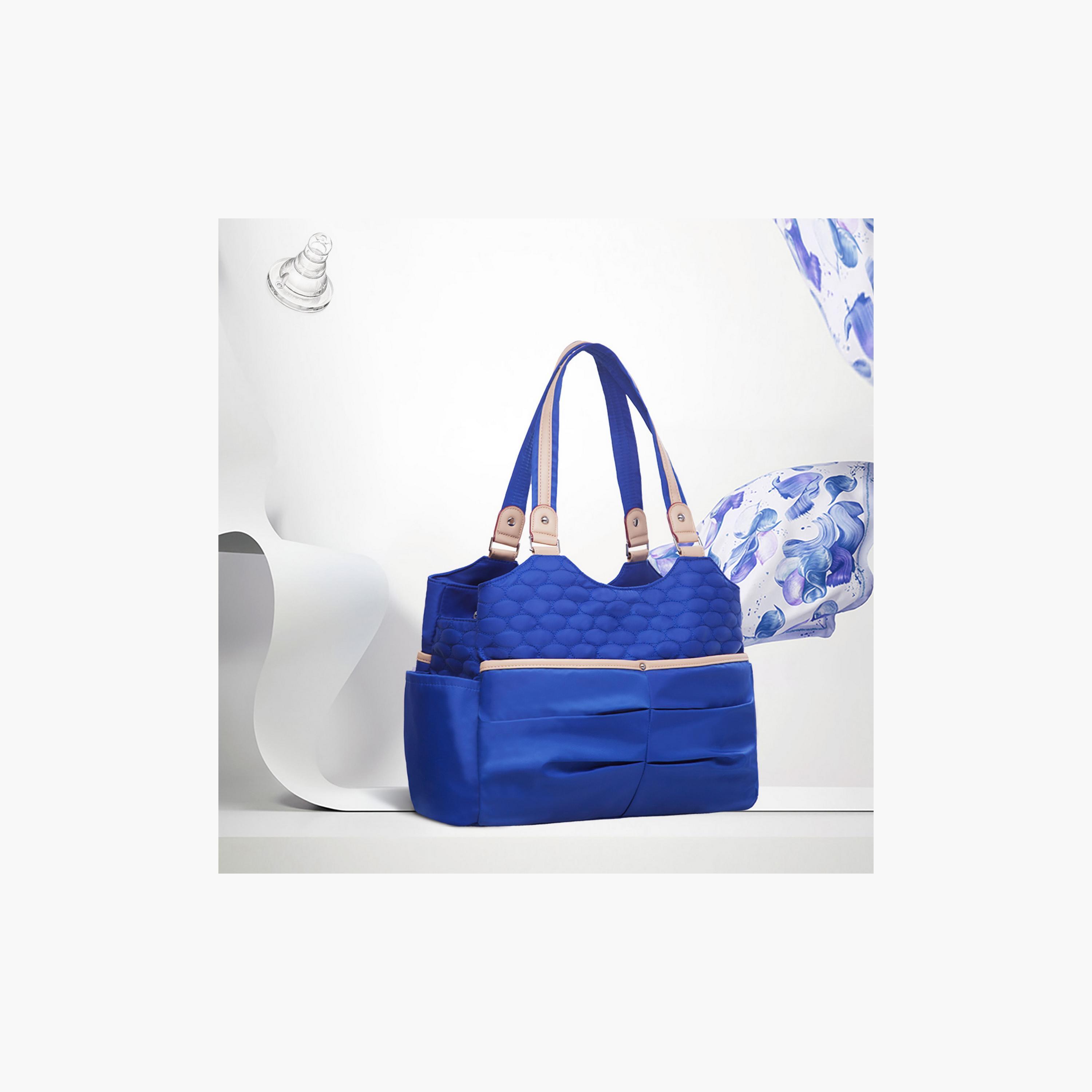 حقيبة الحفاضات فاشون من صنفينو، أزرق-baby-gear-diaperbags-image-2