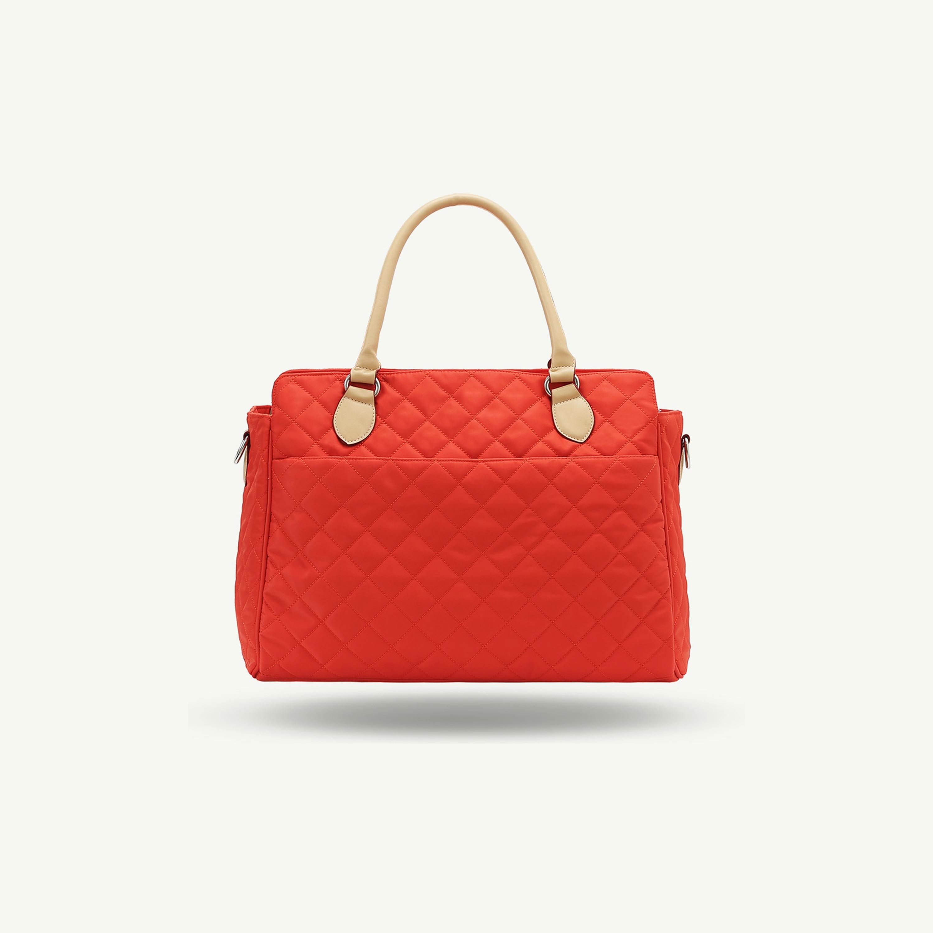 Sunveno Styler Fashion Diaper Bag, Orange-baby-gear-diaperbags-image-2