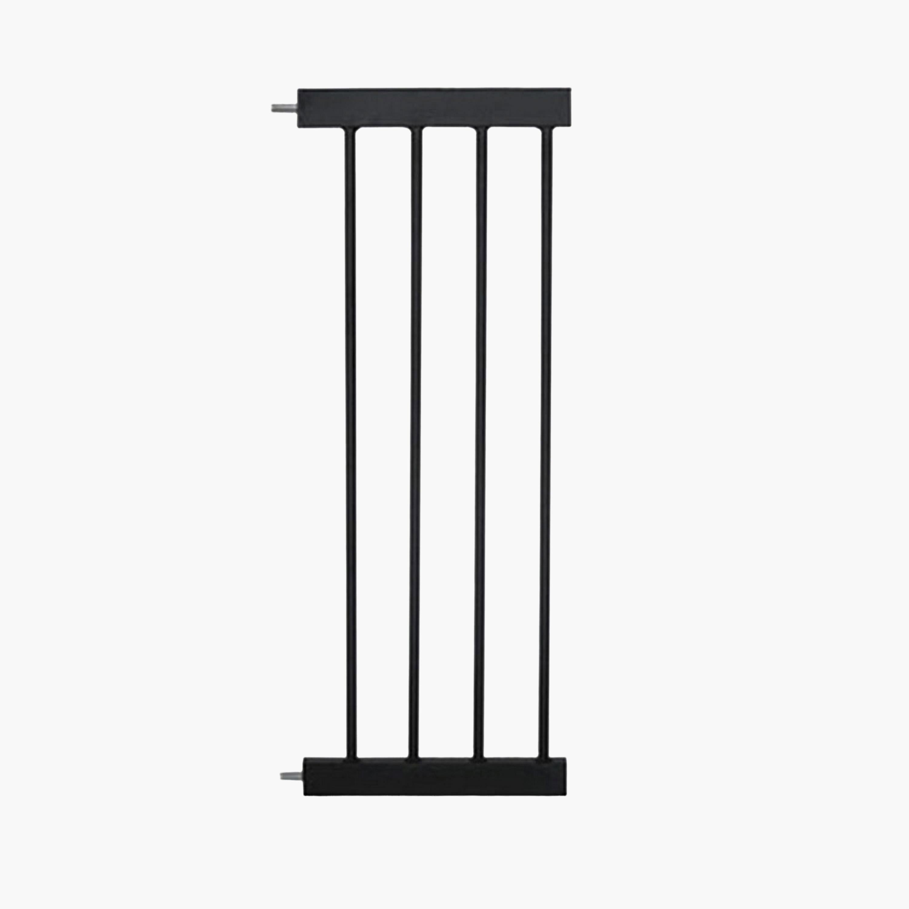 Baby Safe Wooden Safety Gate With 28Cm, Black Extension, Natural Wood-baby-healthandsafety-babyproofing-image-3