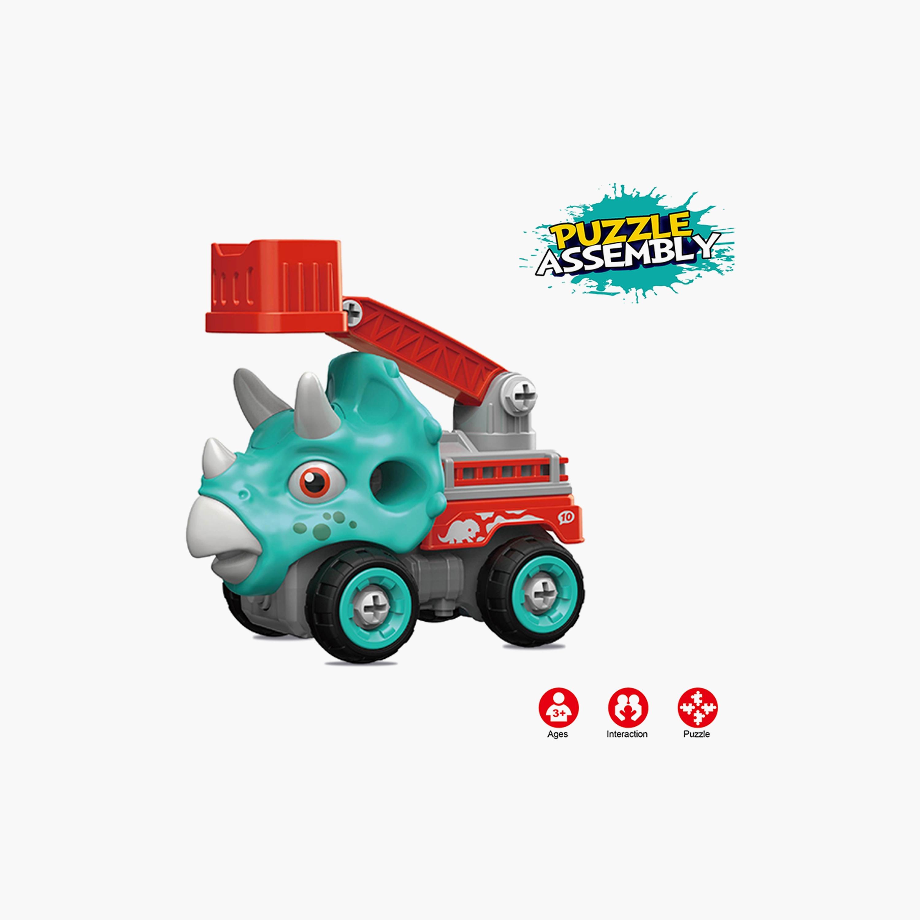 Little Story Kids Toy Mini Dinosaur Truck With Remote Control, Green-toys-playvehicles-utilityvehicles-image-2