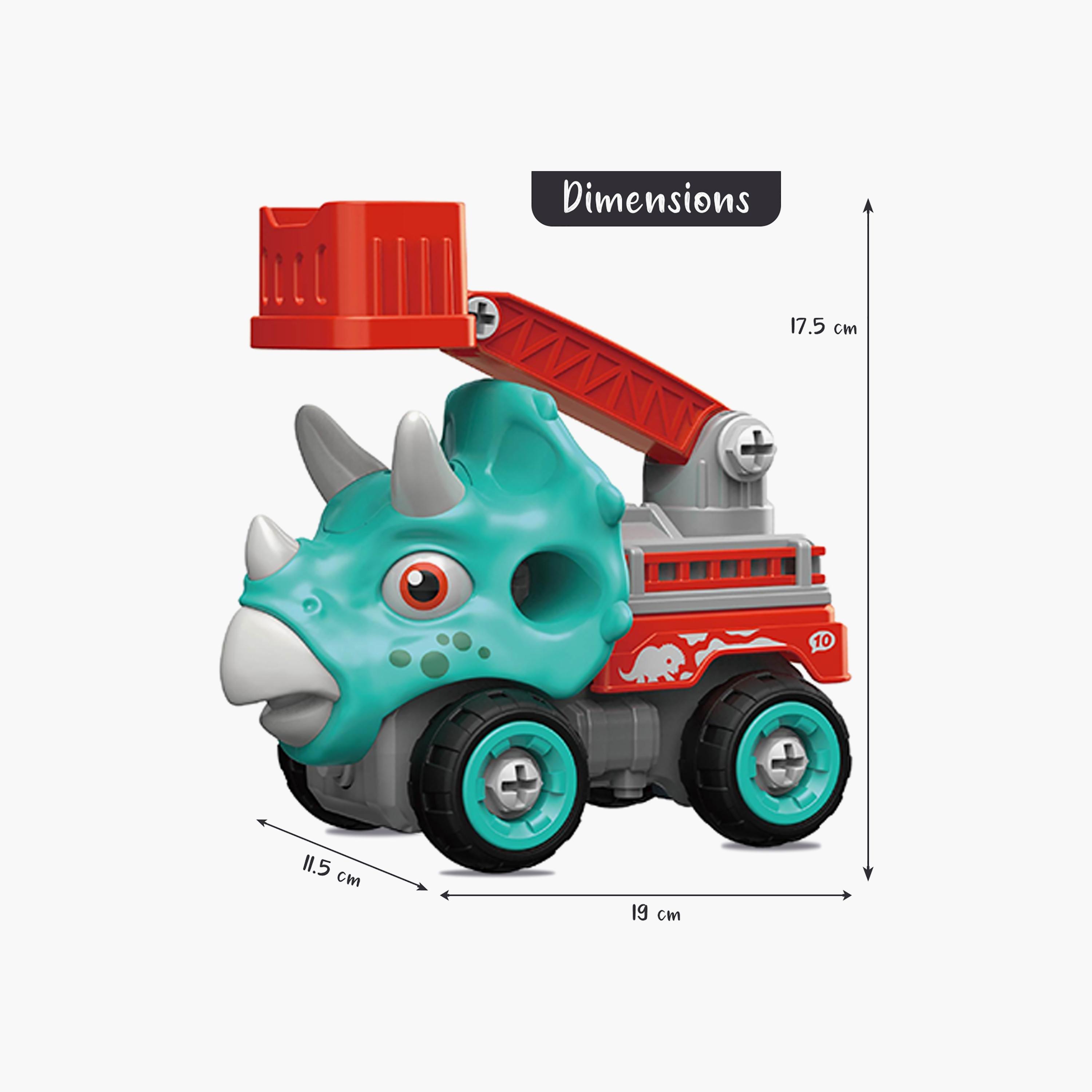 Little Story Kids Toy Mini Dinosaur Truck With Remote Control, Green-toys-playvehicles-utilityvehicles-image-5