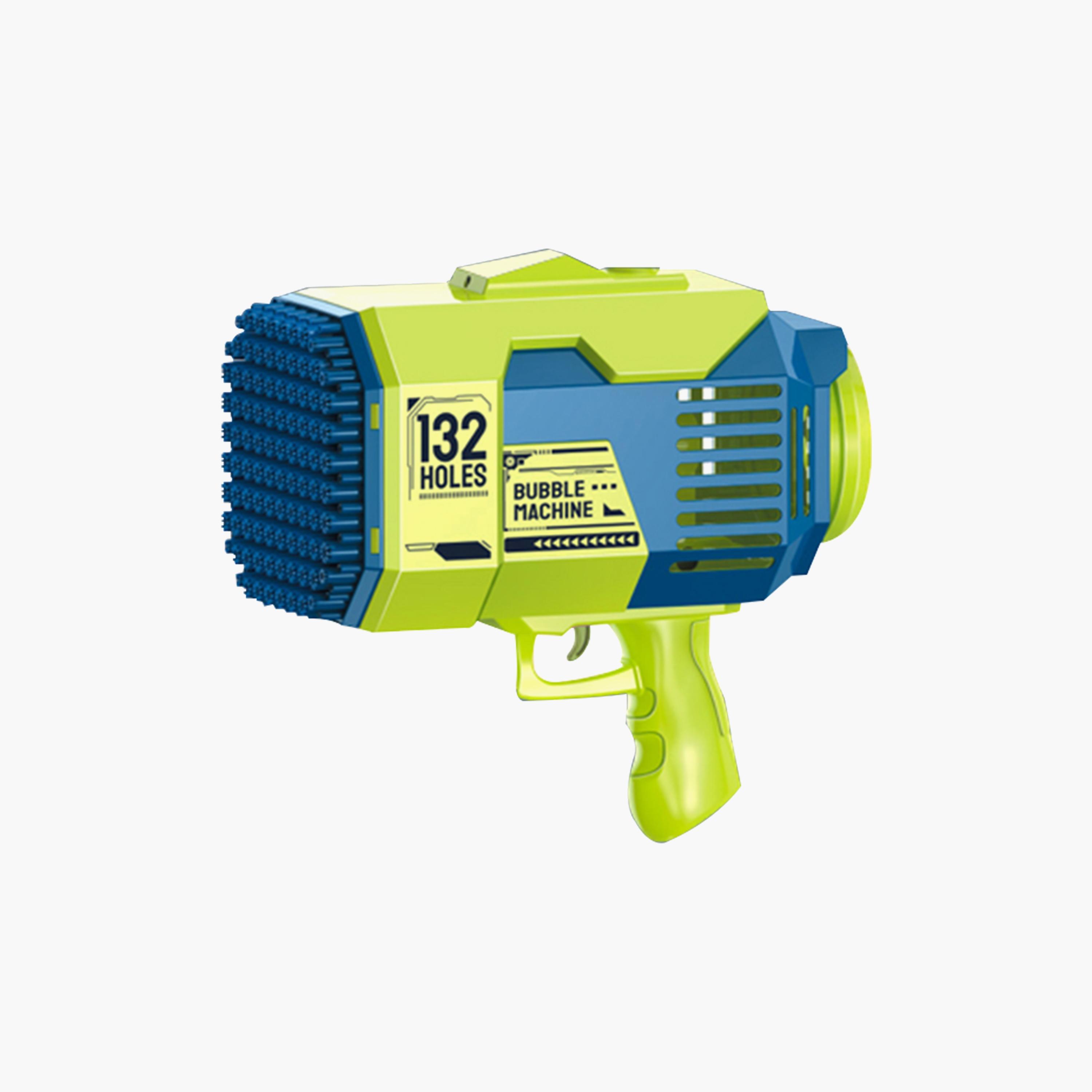 Little Story 132 Holes Bubble Machine Gun With Light/Bubble Maker, Green-toys-outdoor-poolandbeach-waterandbubbleguns-image-1