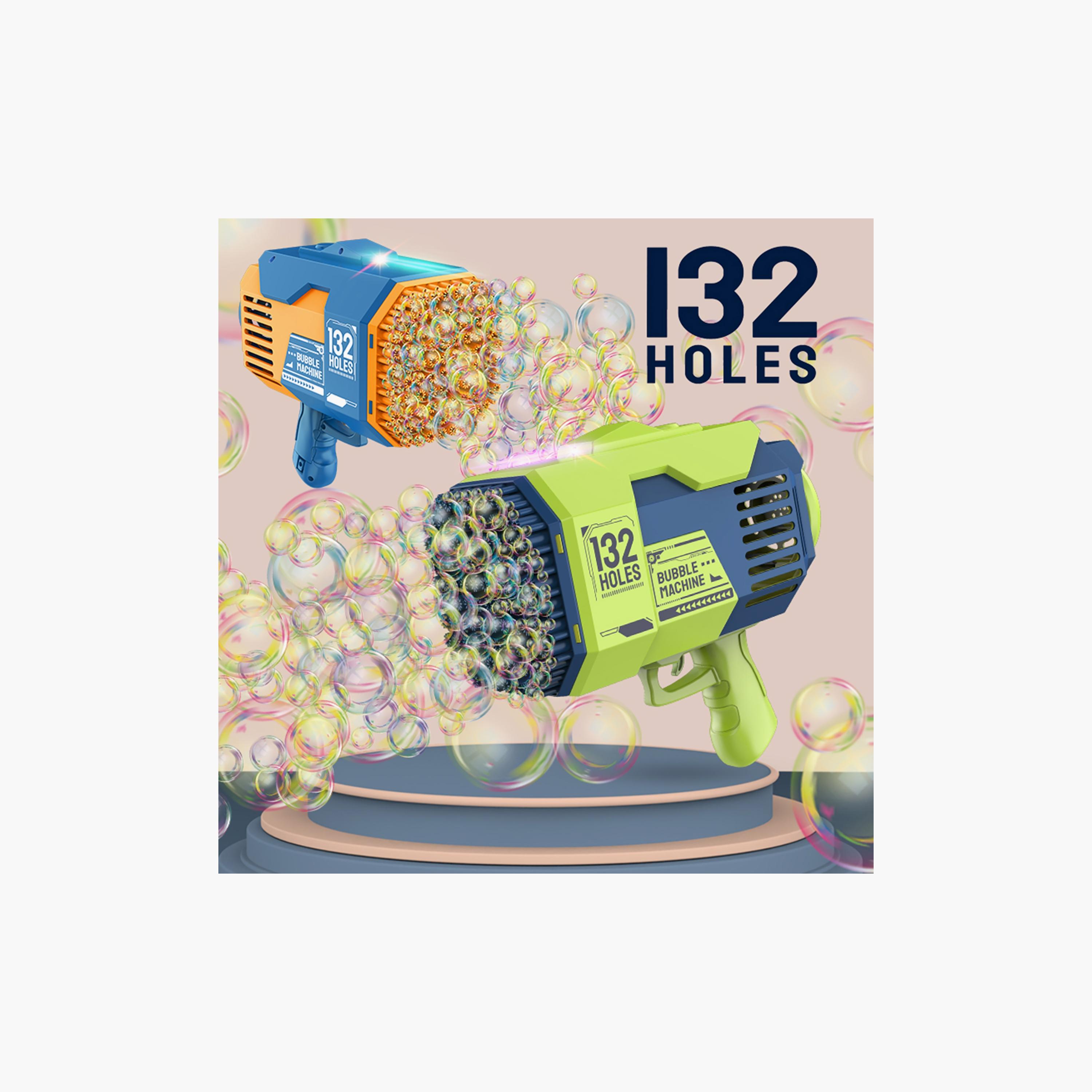 Little Story 132 Holes Bubble Machine Gun With Light/Bubble Maker, Green-toys-outdoor-poolandbeach-waterandbubbleguns-image-4