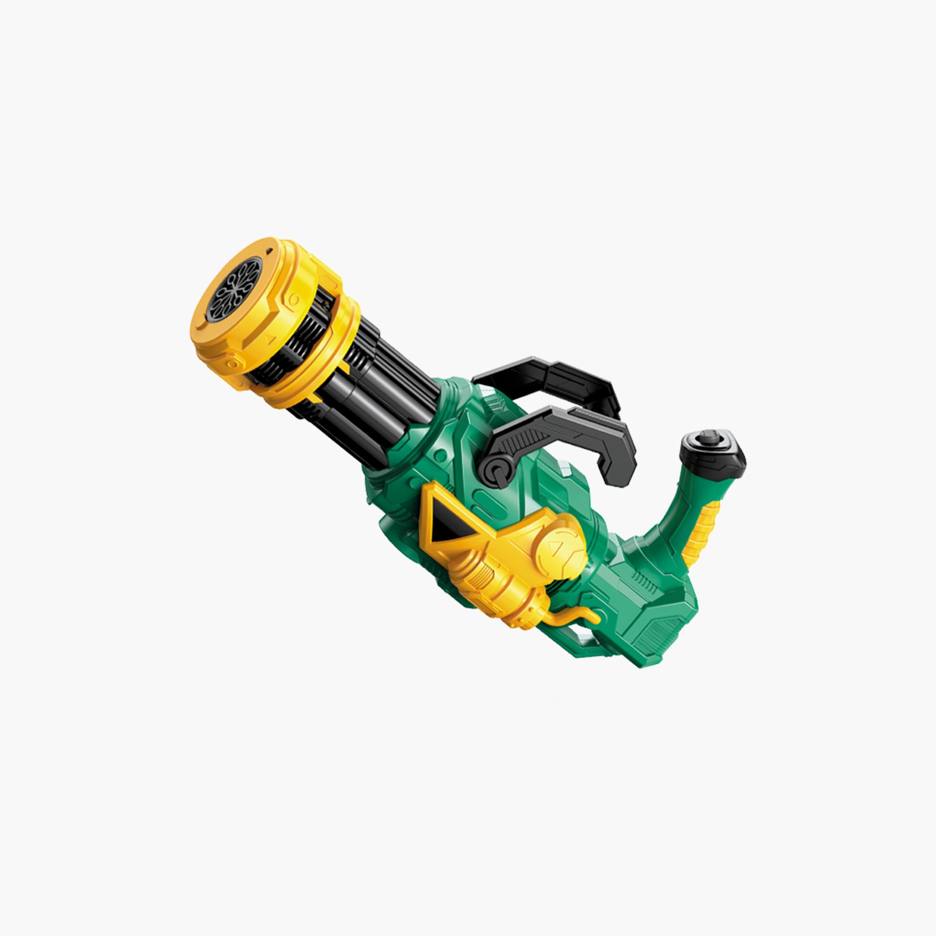 Little Story 10 Holes Bubble Machine Gun, Armor Green-toys-outdoor-poolandbeach-waterandbubbleguns-image-1