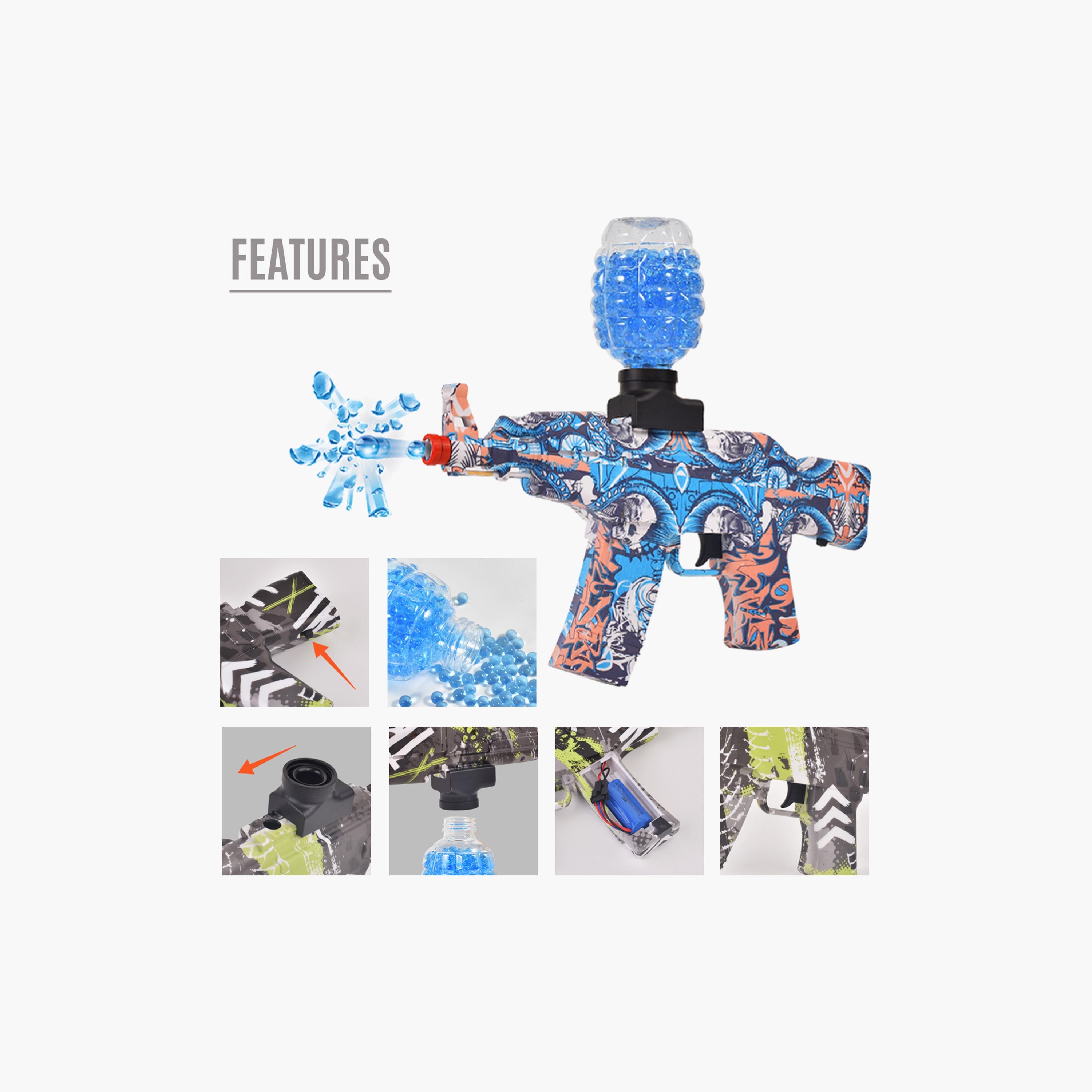 Little Story Gel Blaster Gun For Kids, Blue-toys-outdoor-gunsandfoamblasters-image-3