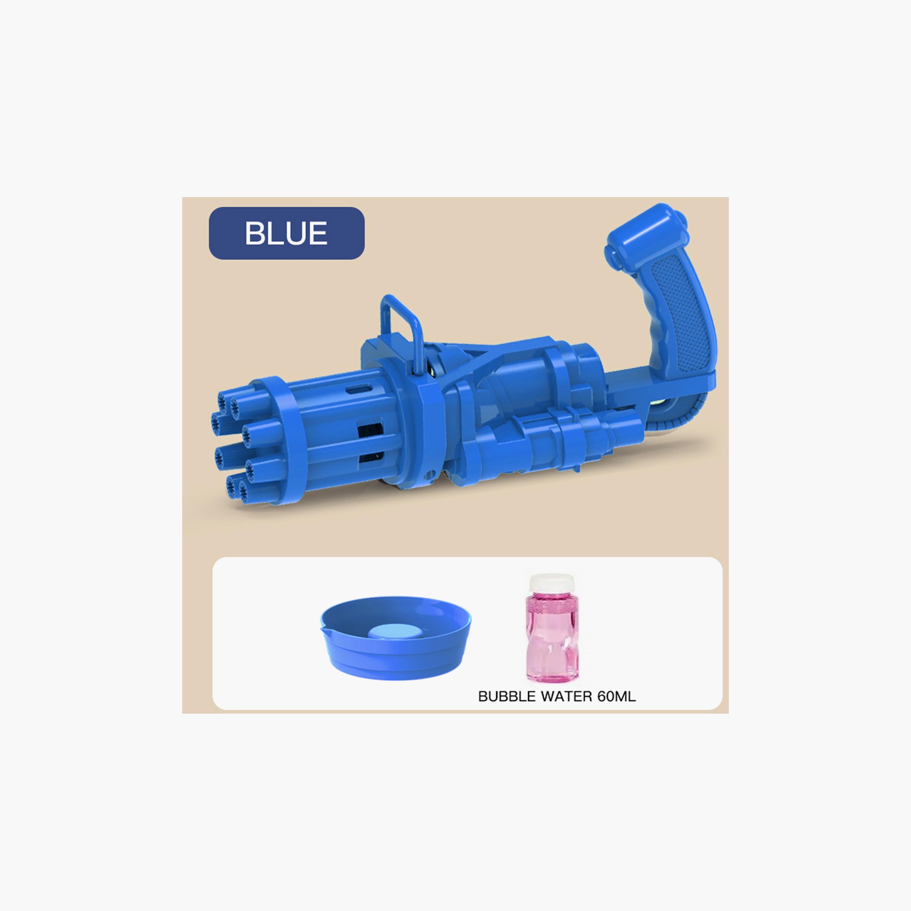 Little Story 8 Holes Bubble Machine Kids Gun, Blue-toys-outdoor-poolandbeach-waterandbubbleguns-image-2