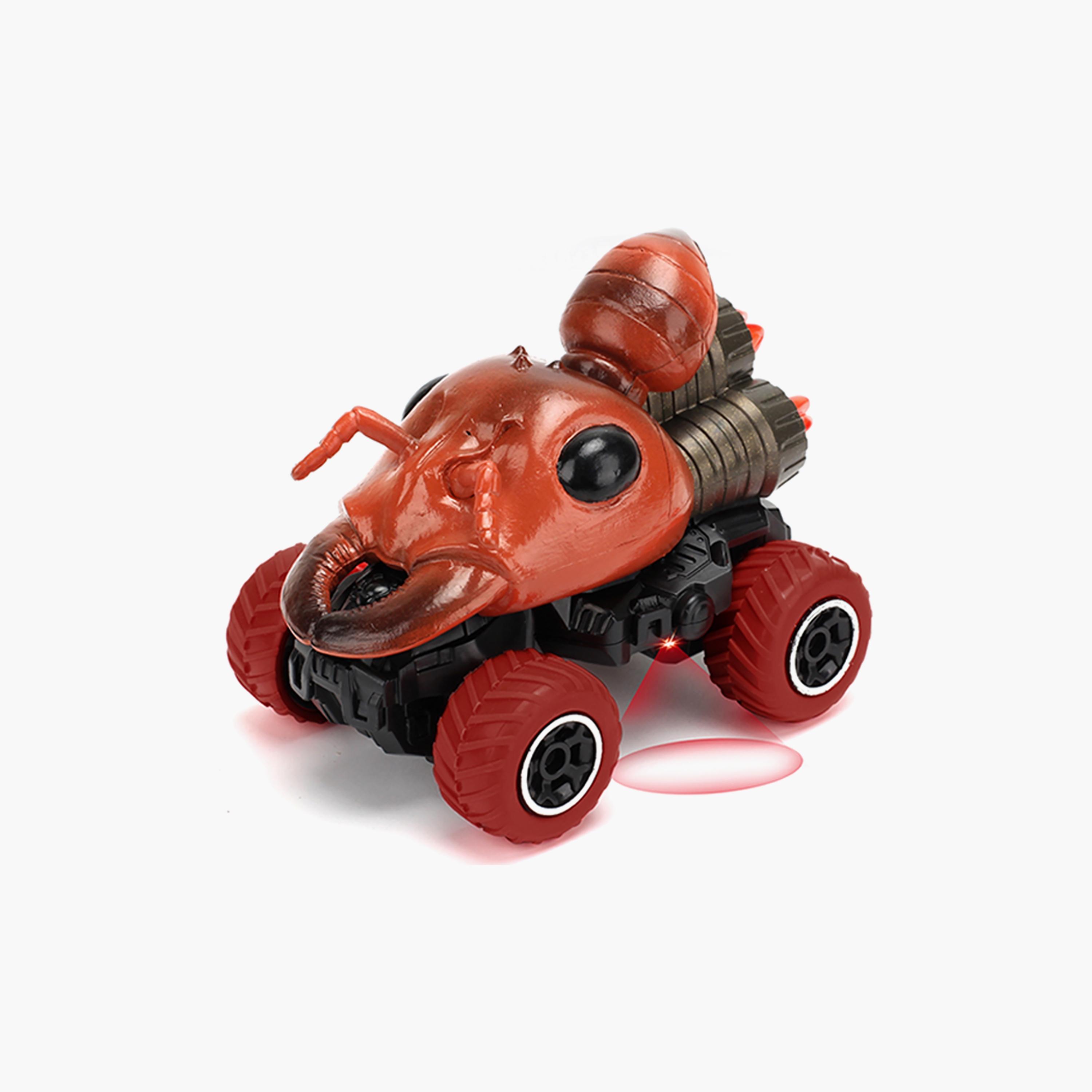 Little Story Kids Toy 4 Channel Ant Car With Remote Control, Red-toys-remotecontrolledvehicles-rccars-image-1