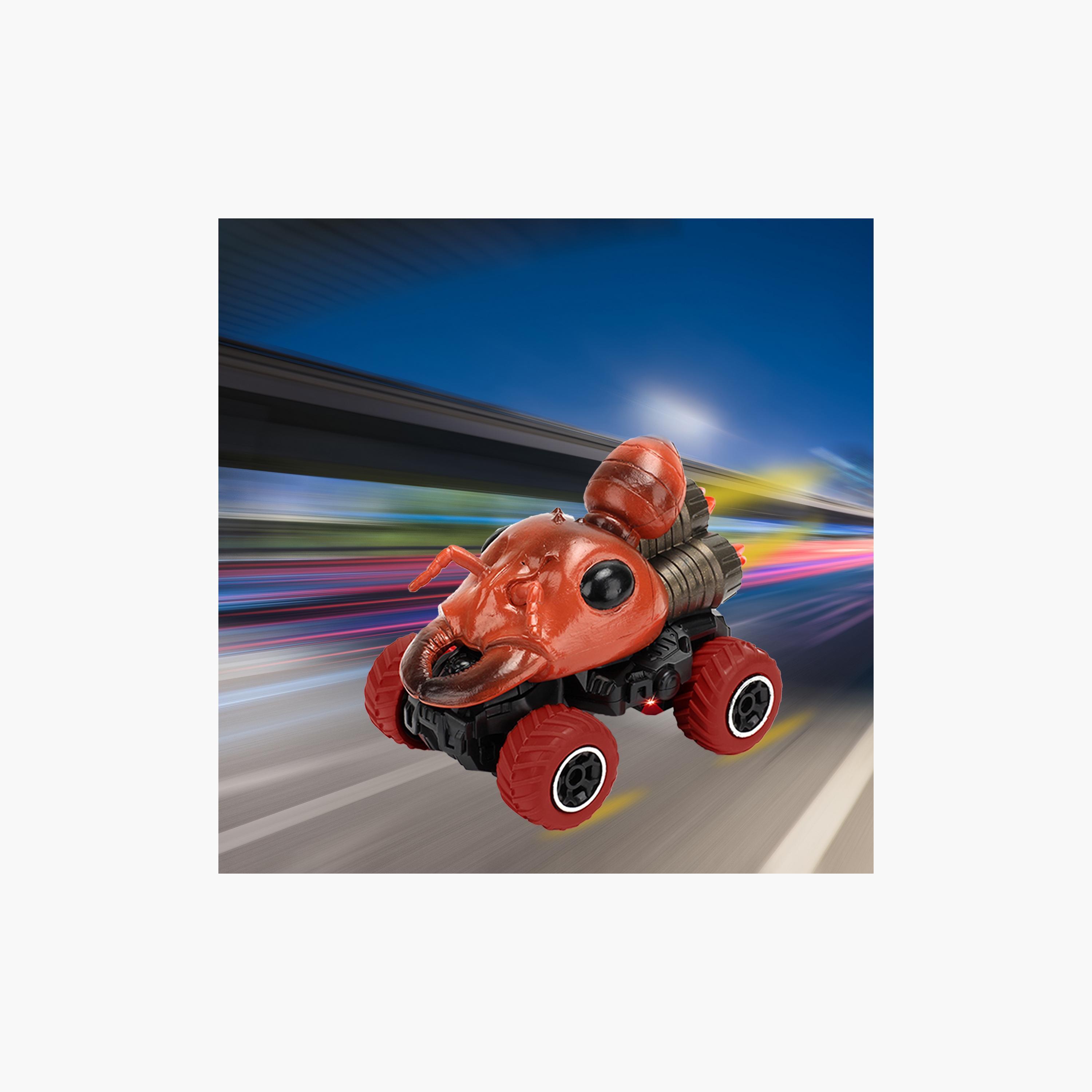 Little Story Kids Toy 4 Channel Ant Car With Remote Control, Red-toys-remotecontrolledvehicles-rccars-image-2